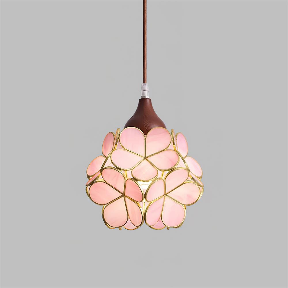 Velina Pink Petal Pendant Light - Neutral Decor