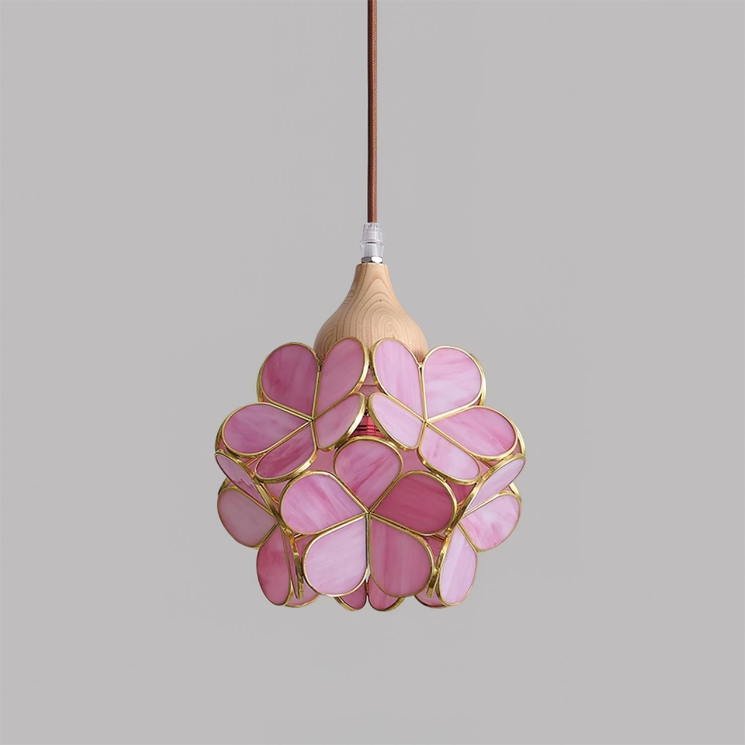 Velina Pink Petal Pendant Light - Neutral Decor