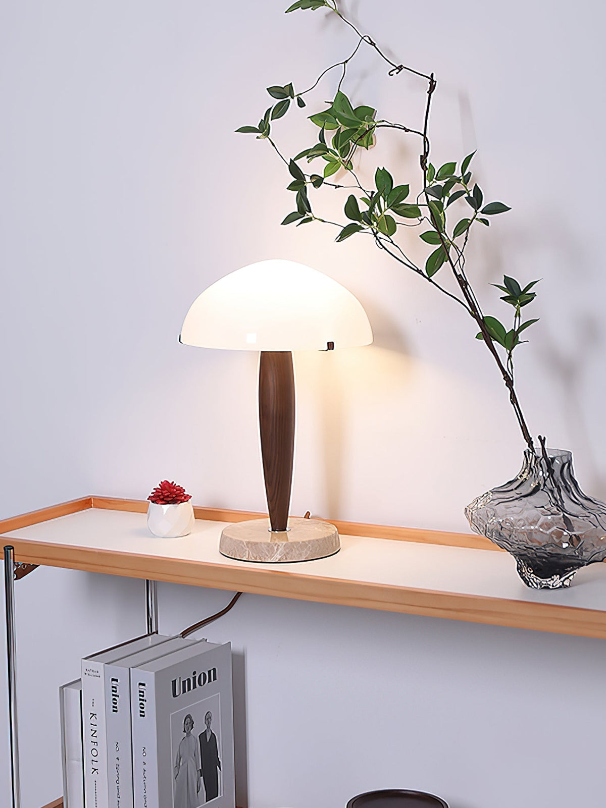 Jackson Minimalist Glass Table Lamp