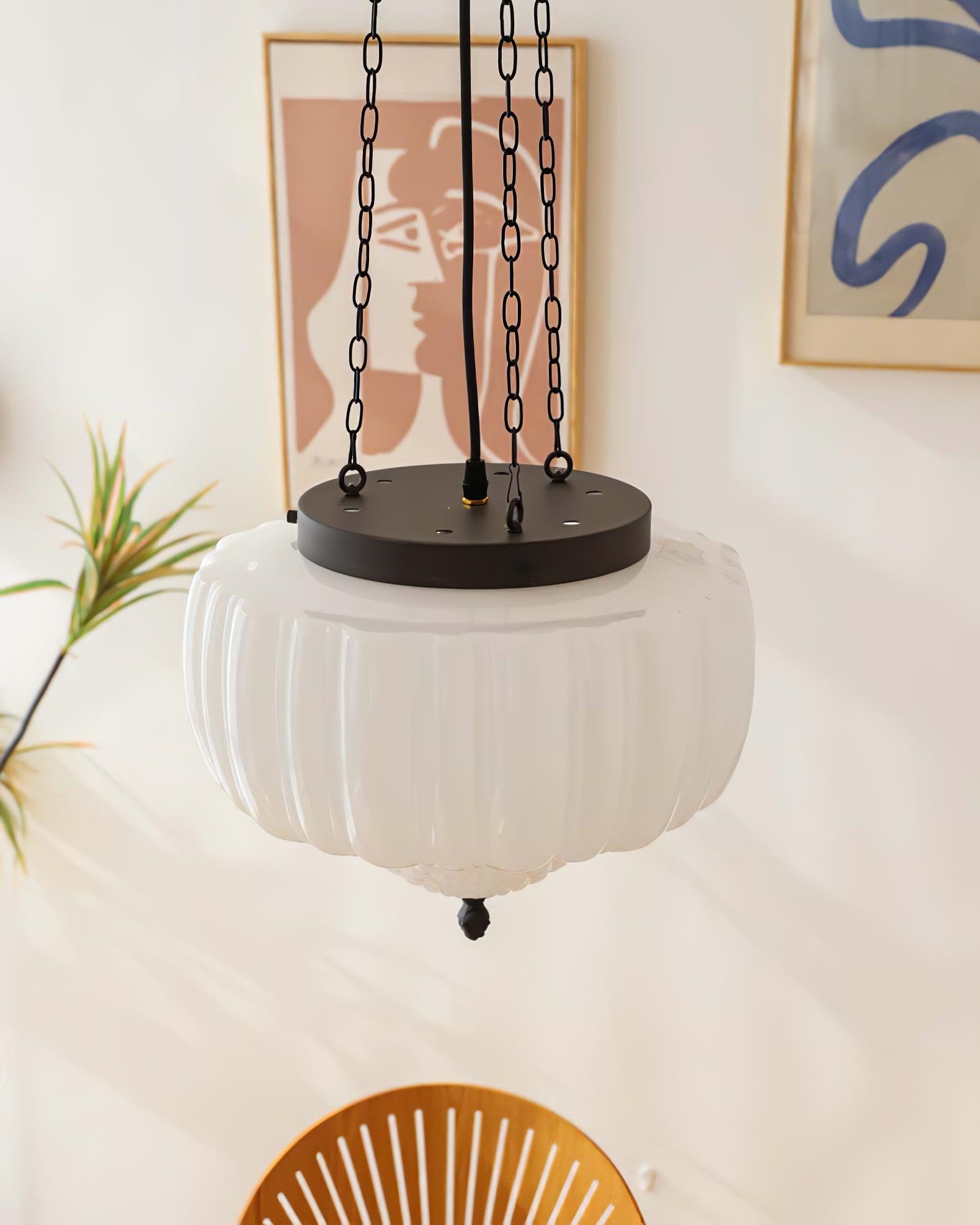 Yara Contemporary Glass Pendant Light