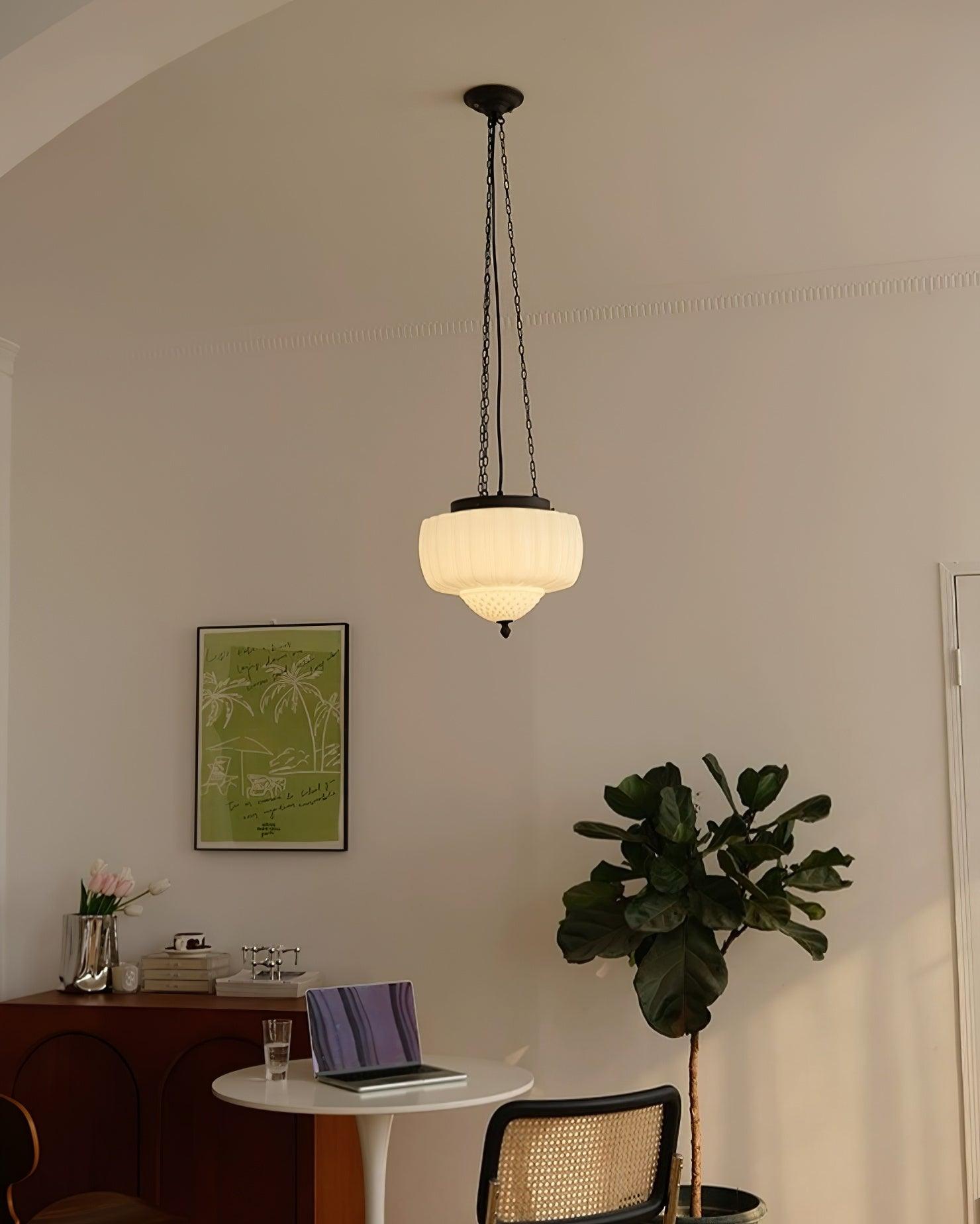 Yara Contemporary Glass Pendant Light
