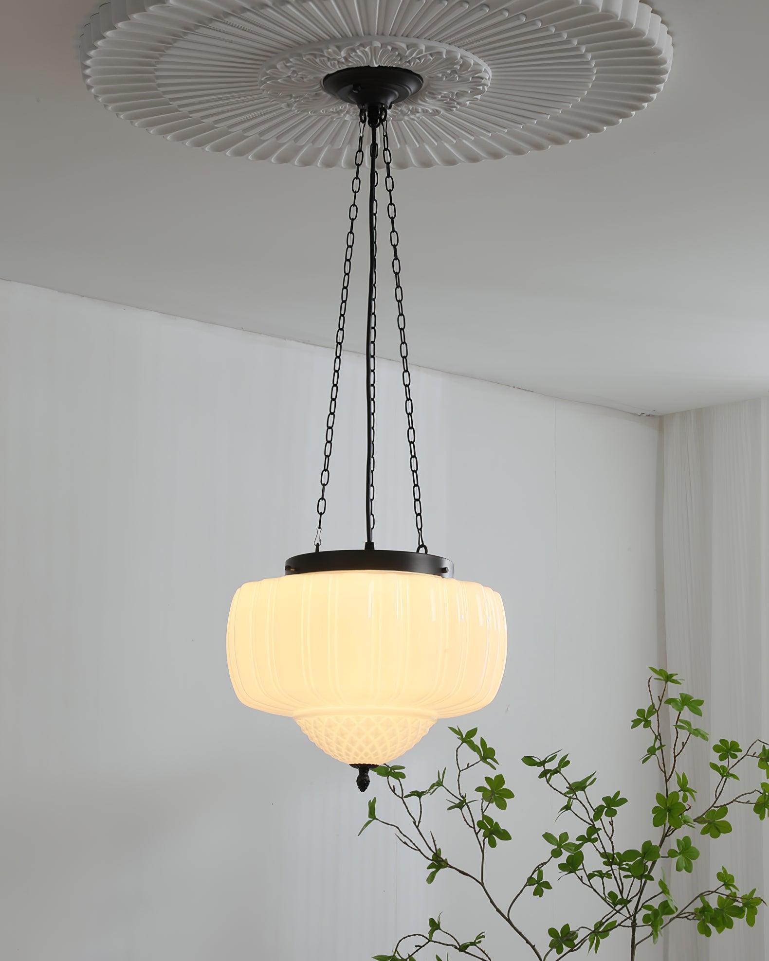 Yara Contemporary Glass Pendant Light