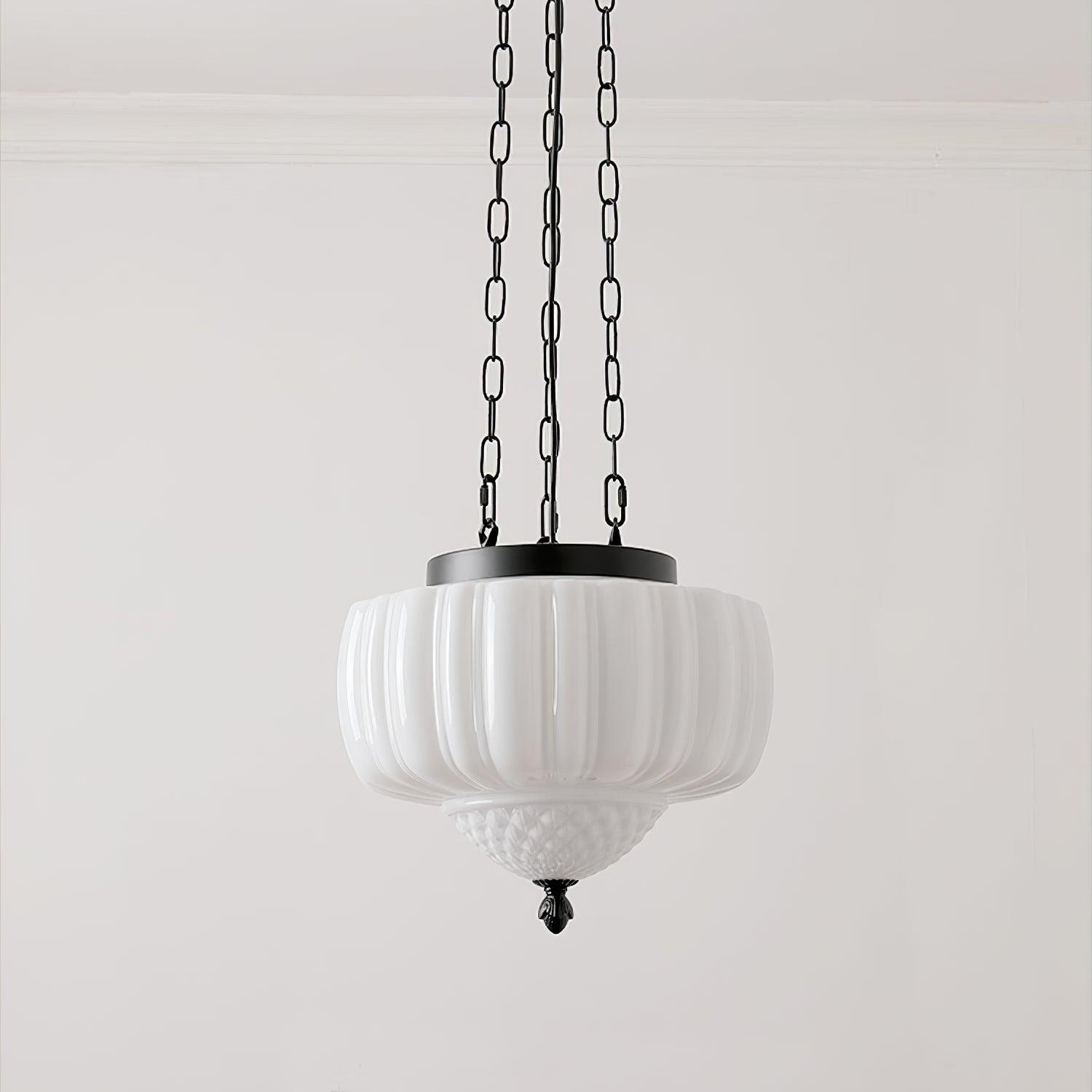 Yara Contemporary Glass Pendant Light