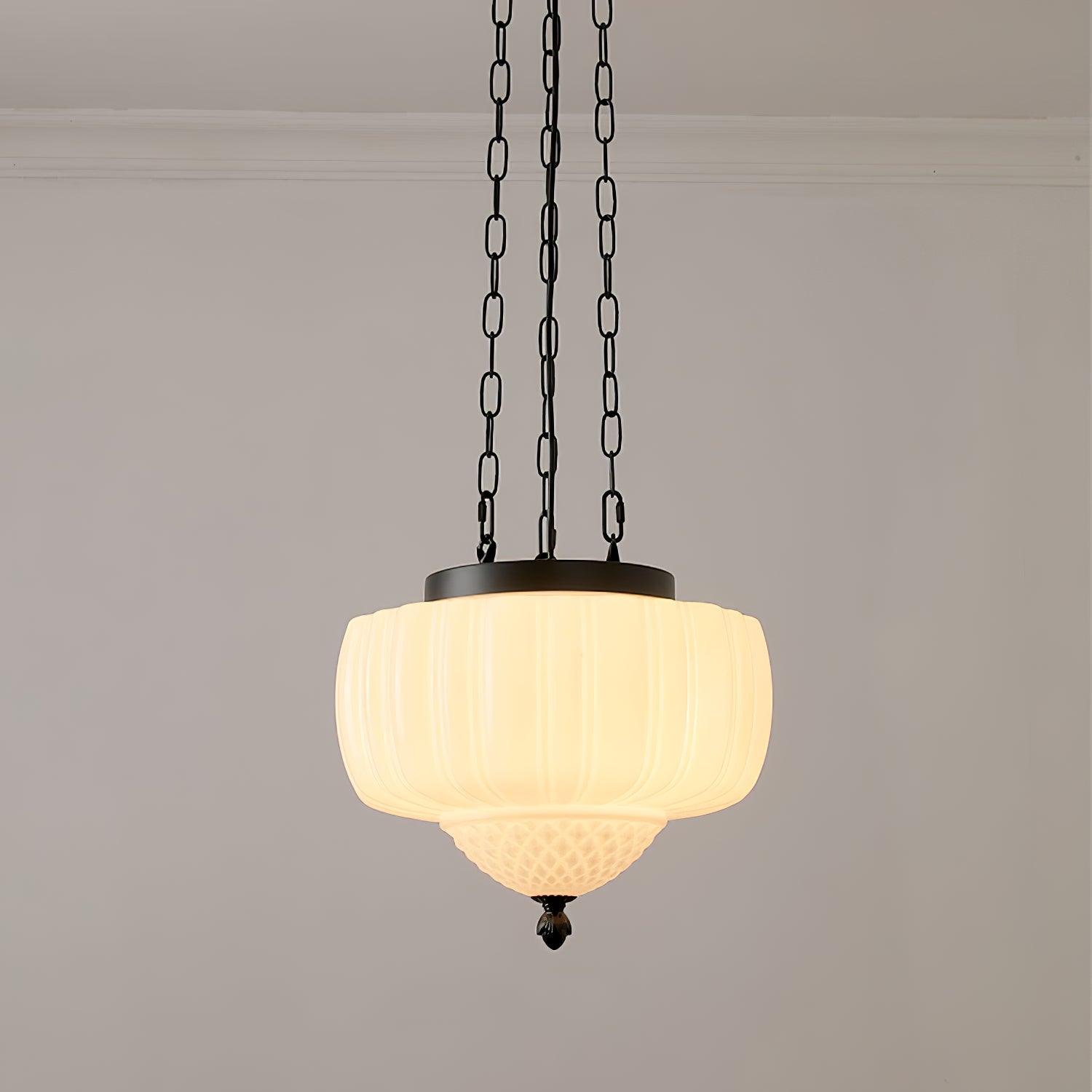 Yara Contemporary Glass Pendant Light