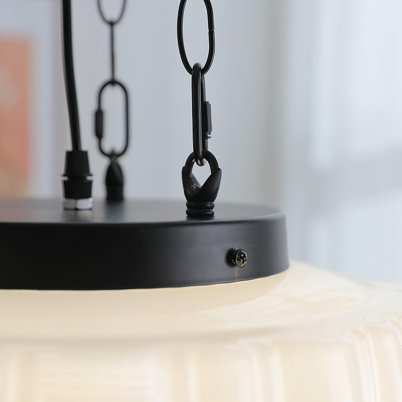 Yara Contemporary Glass Pendant Light
