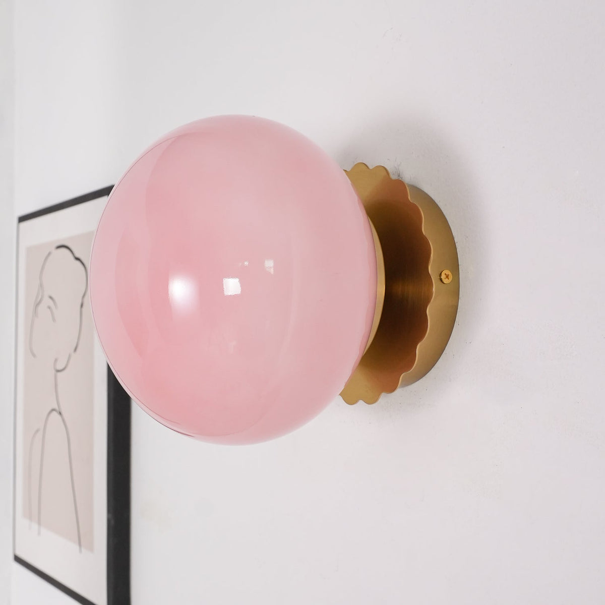 Stefan Modern Minimalist Glass Sconces Wall lamp