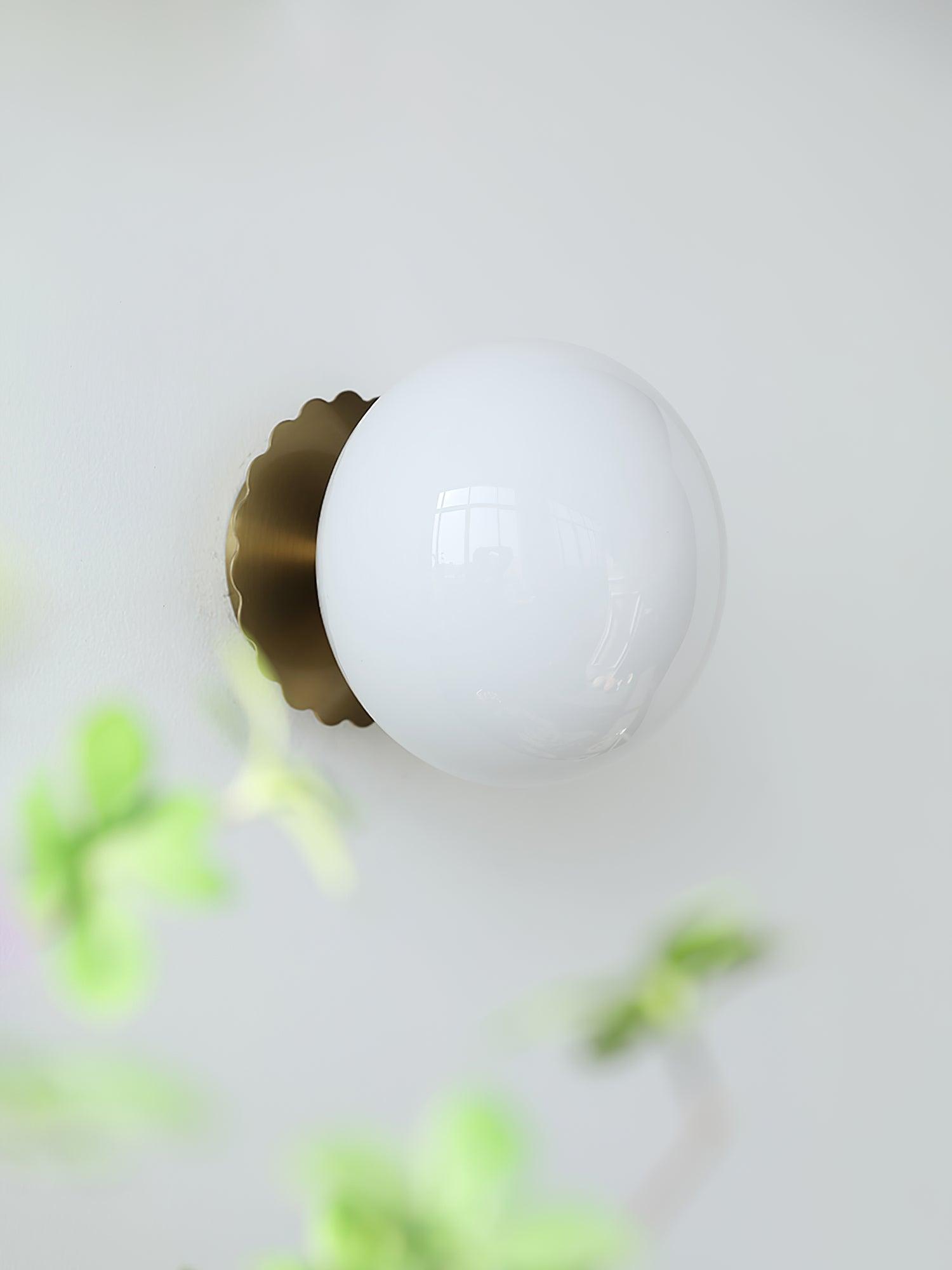 Stefan Modern Minimalist Glass Sconces Wall lamp