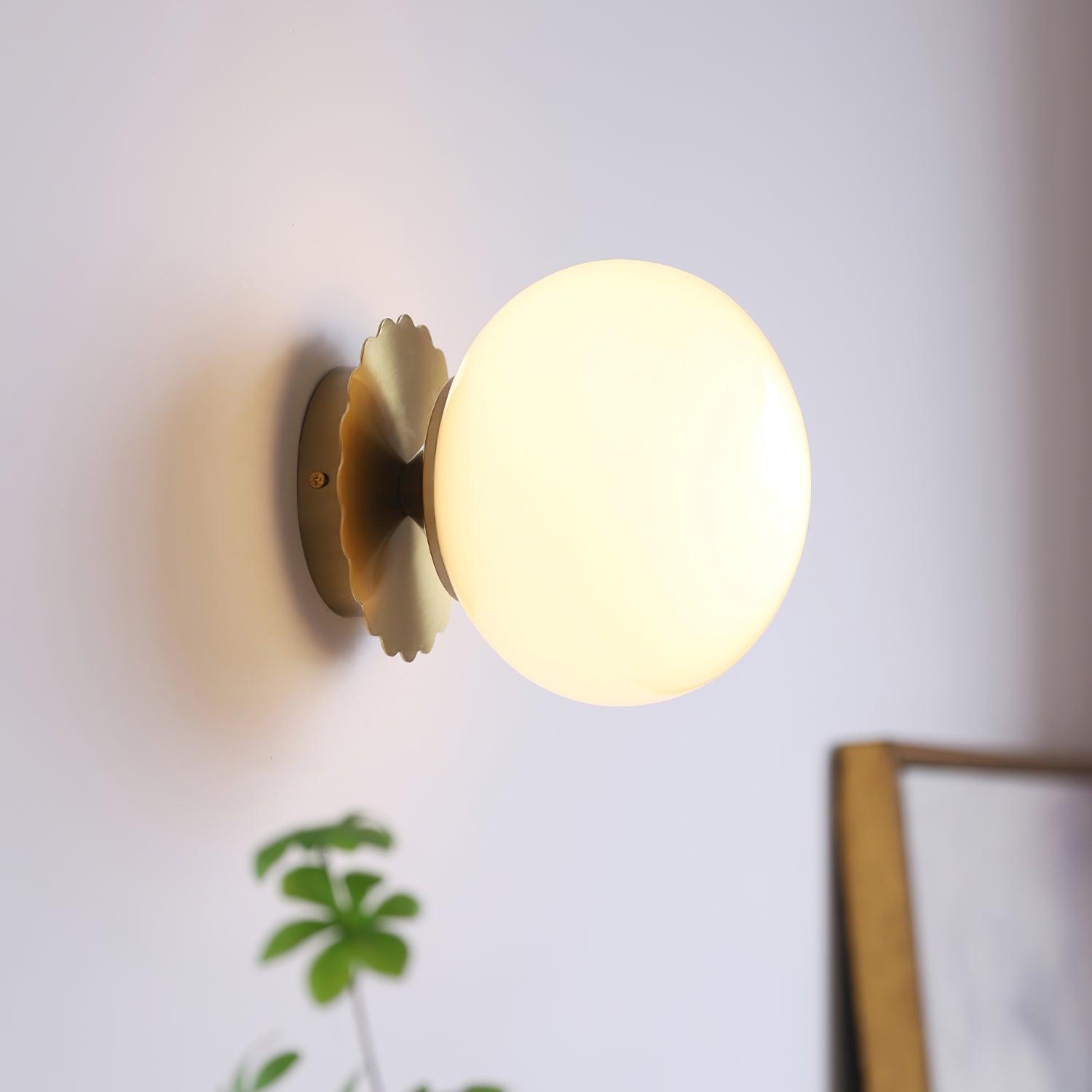 Stefan Modern Minimalist Glass Sconces Wall lamp