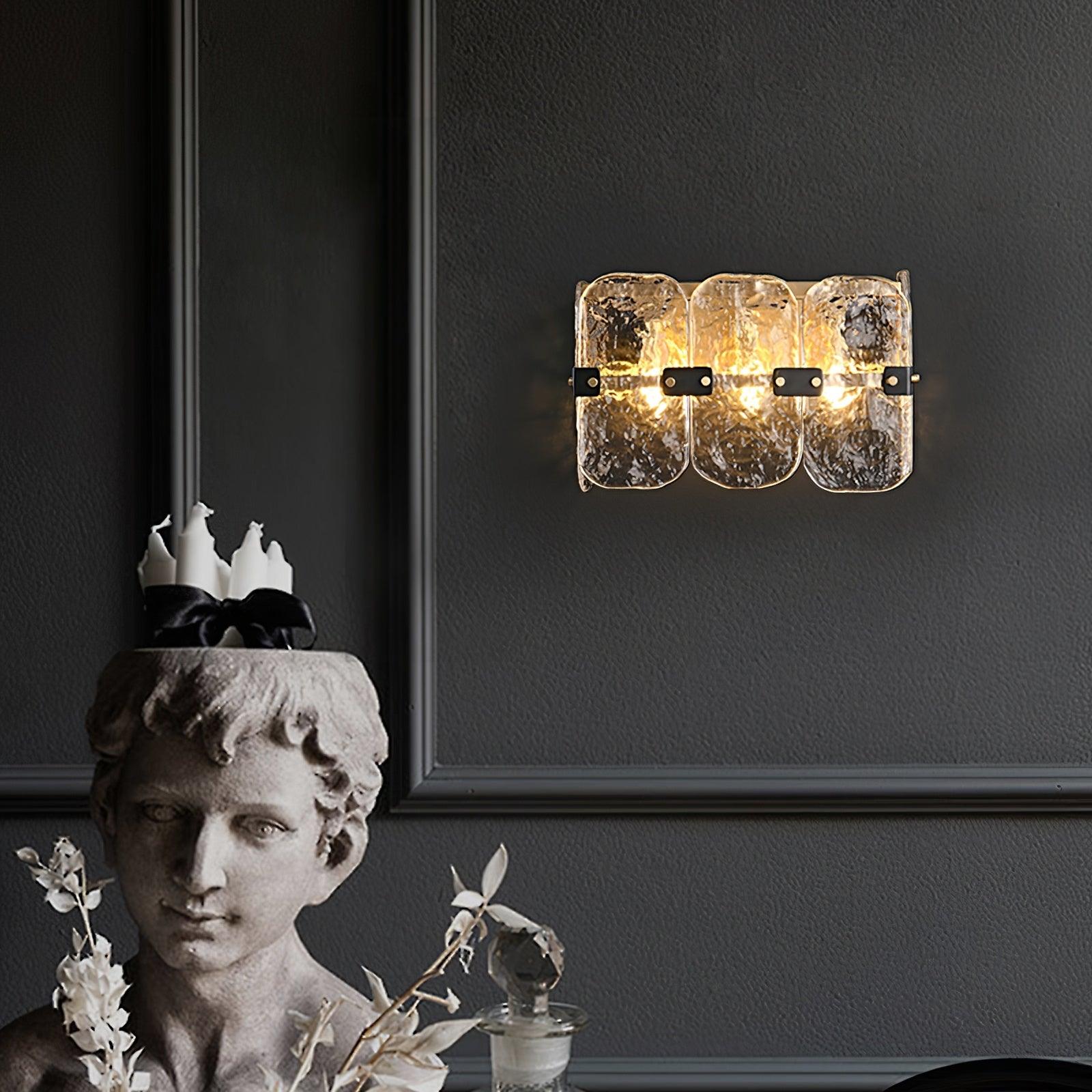 Eiruaine Massive Glass Wall Sconces