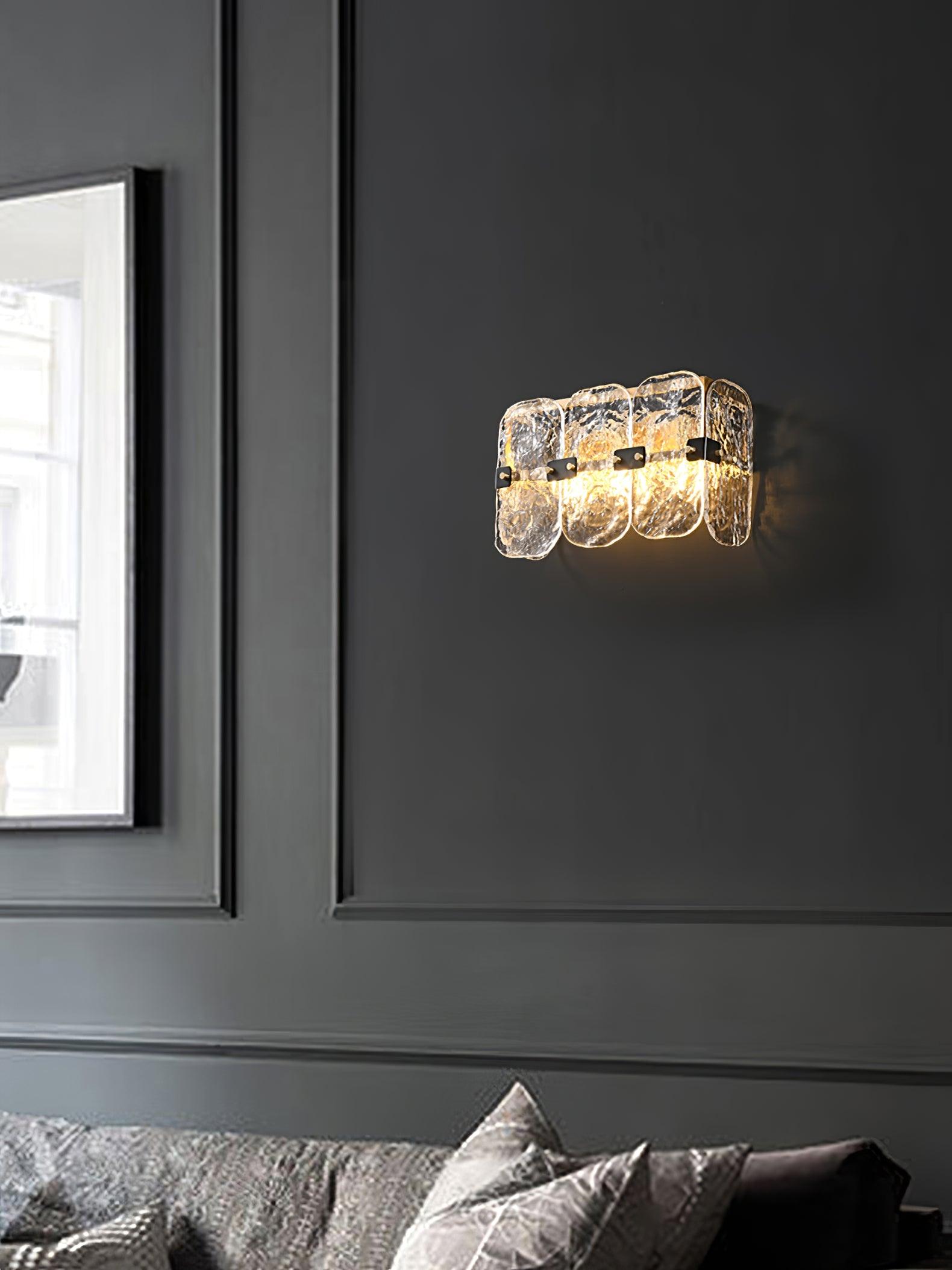 Eiruaine Massive Glass Wall Sconces