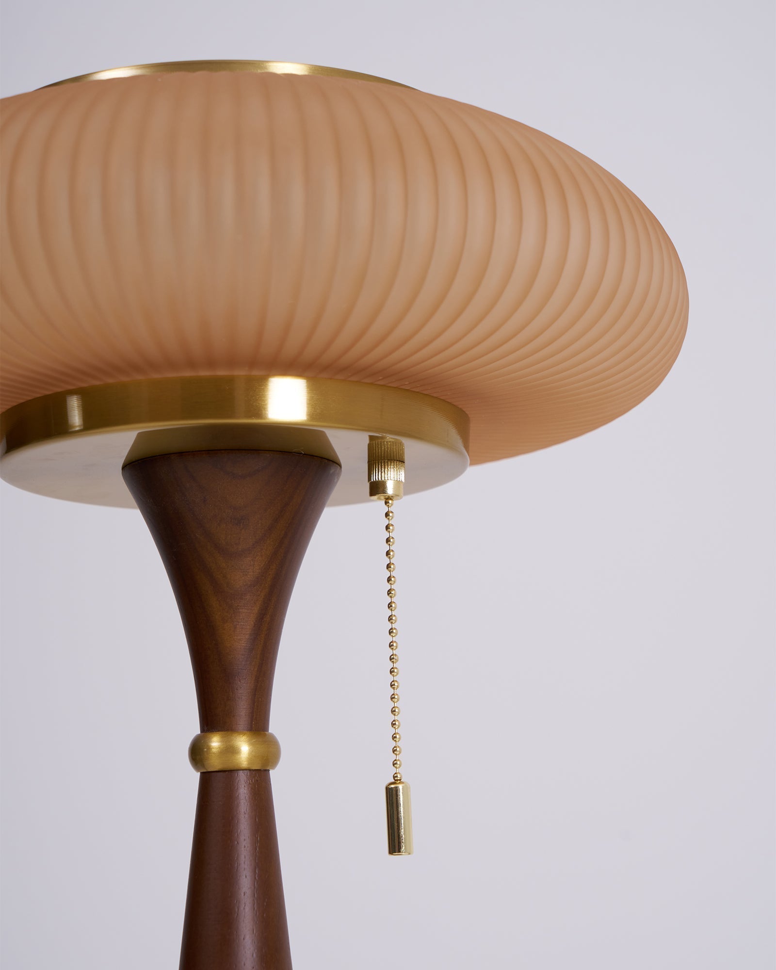 Orton Wood Vintage Table Lamp - Neutral Decor