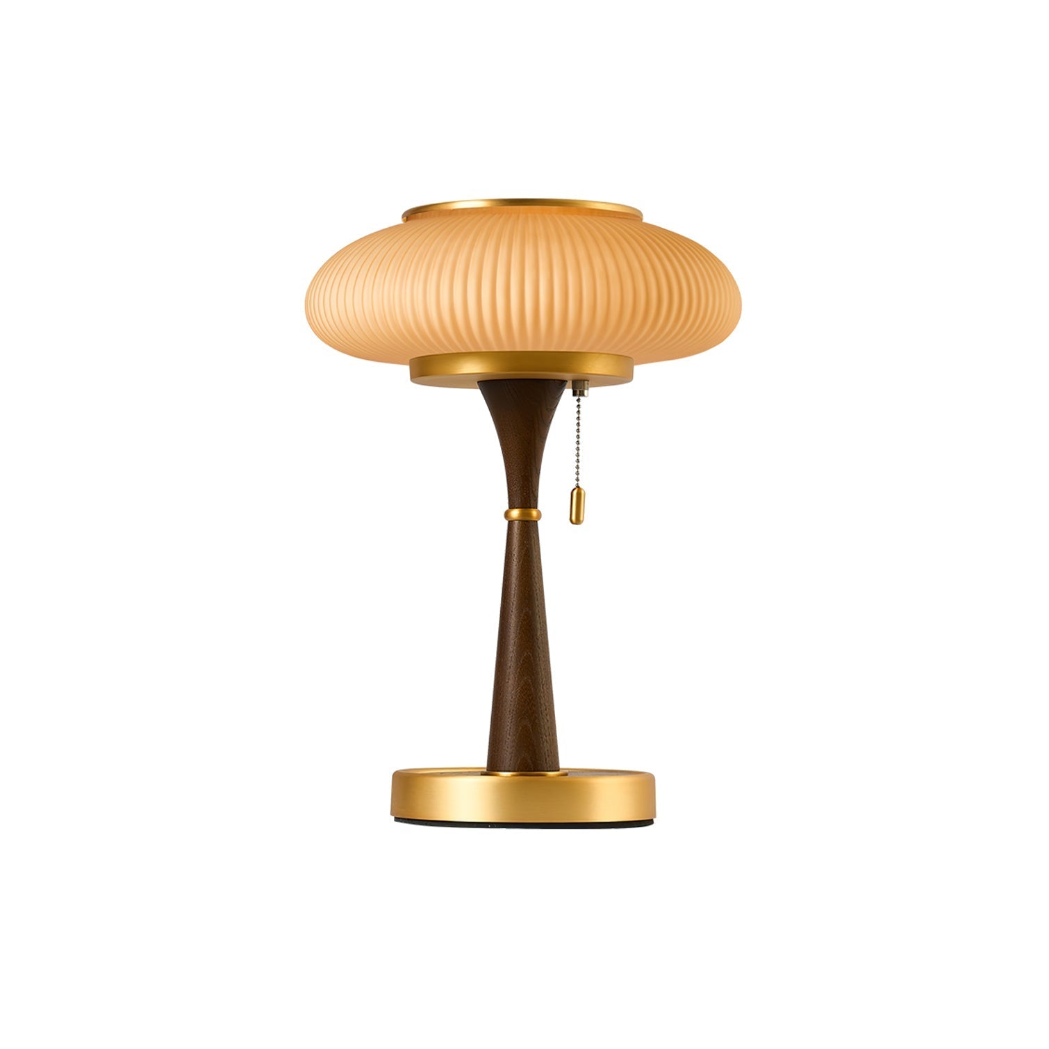 Orton Wood Vintage Table Lamp - Neutral Decor