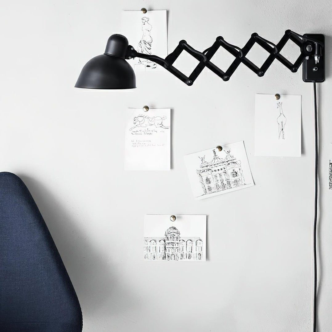 Zonorira Vintage Industrial Adjustable Wall Lamp