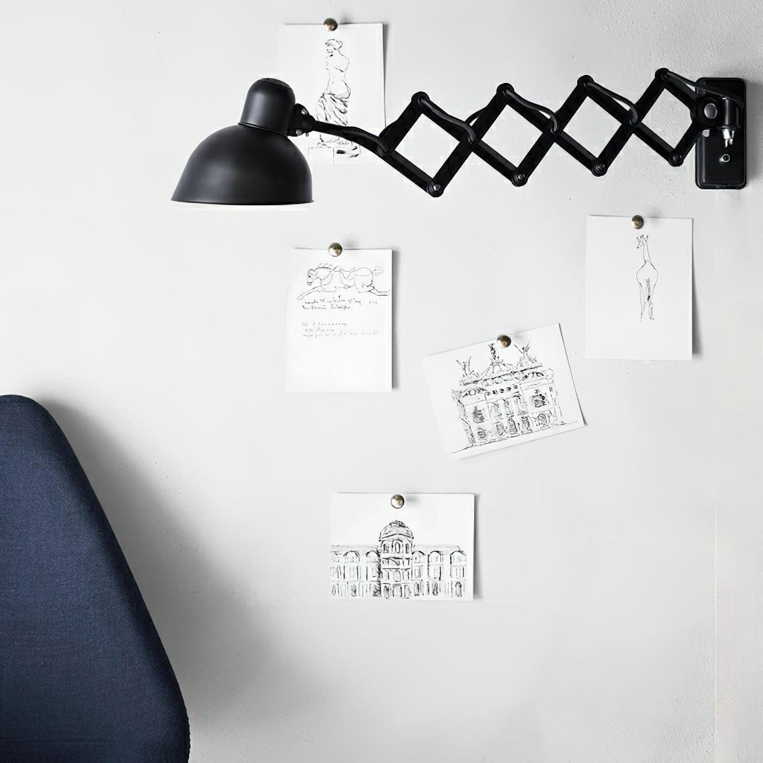 Lembix Adjustable Spring Wall Lamp
