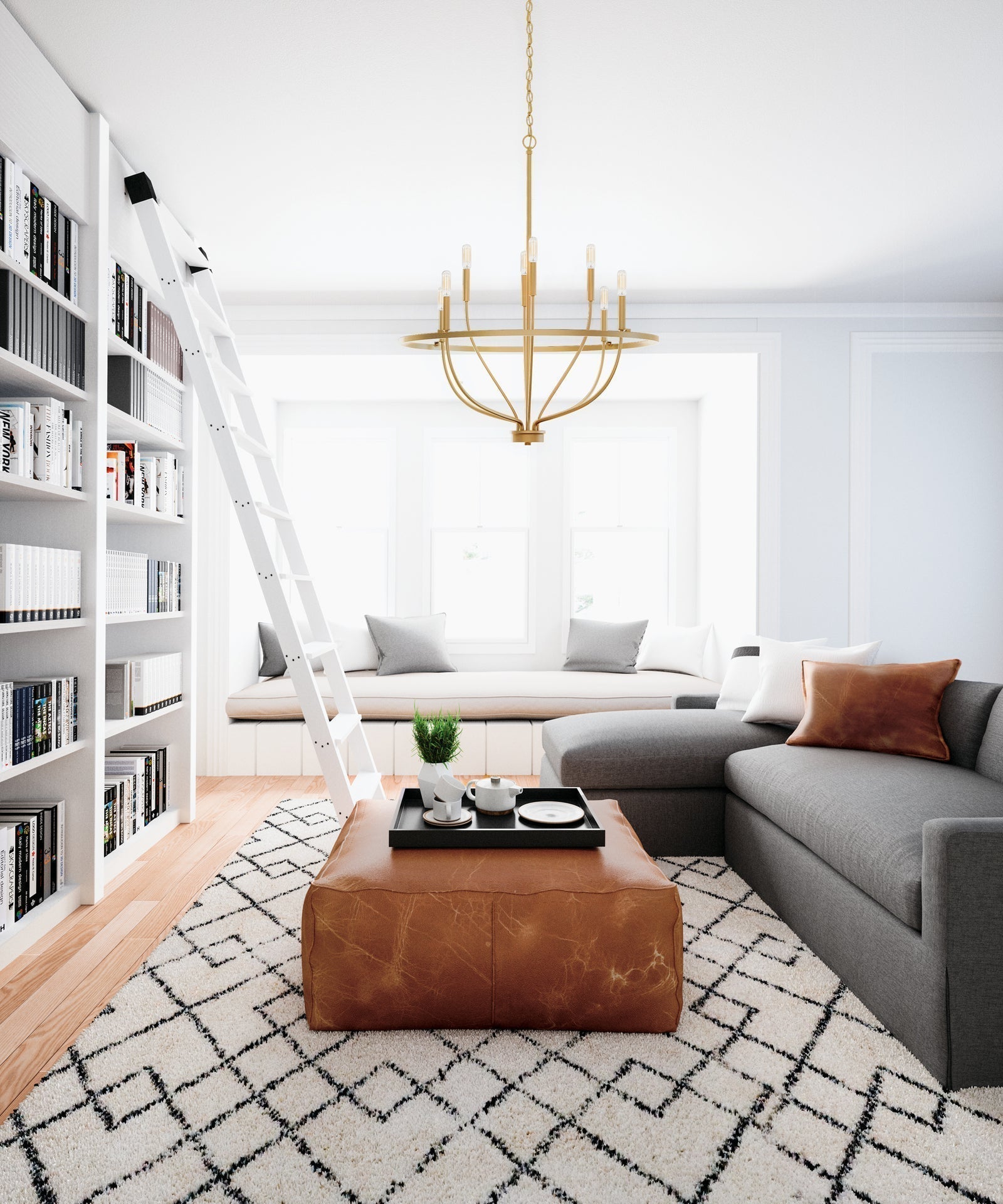Cisoriel Classic Brass Chandelier
