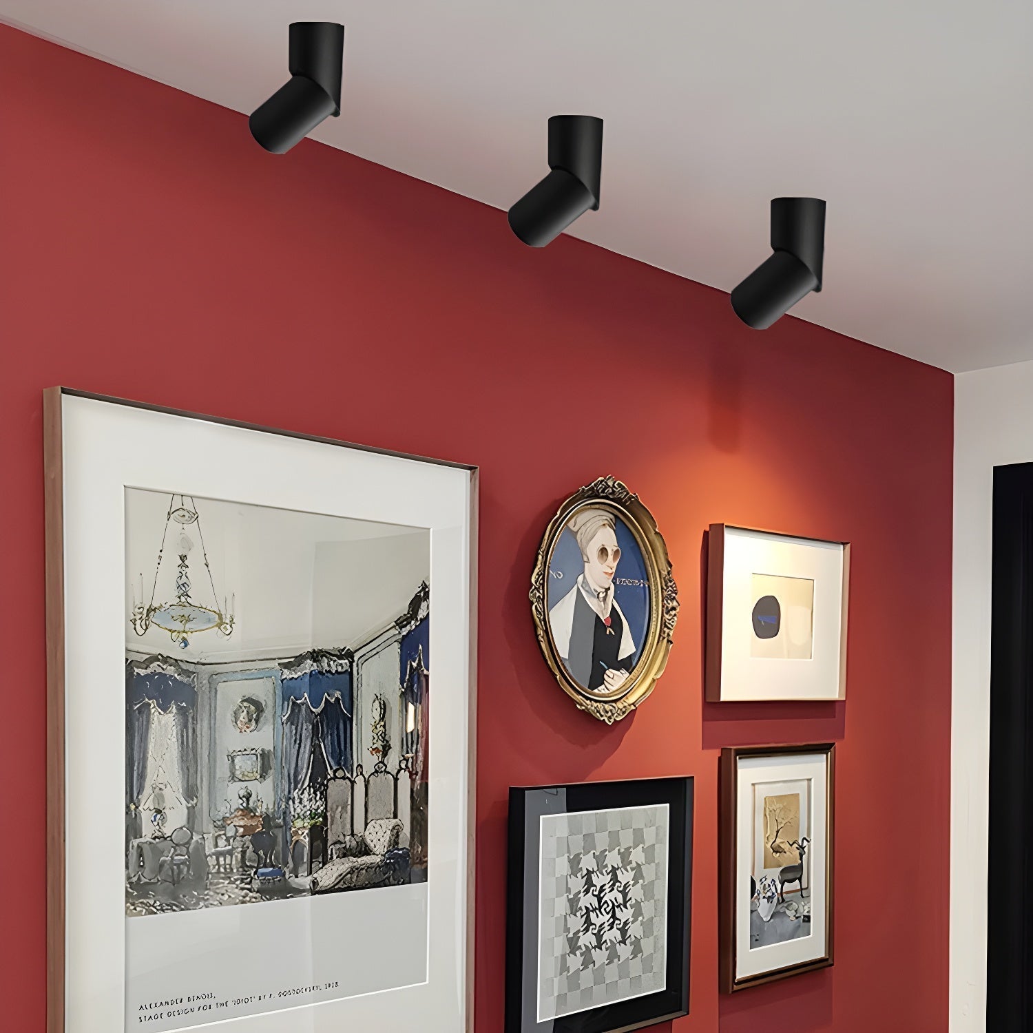 Ivinir Modern Minimalist Pivot Surface Downlight Ceiling lamp