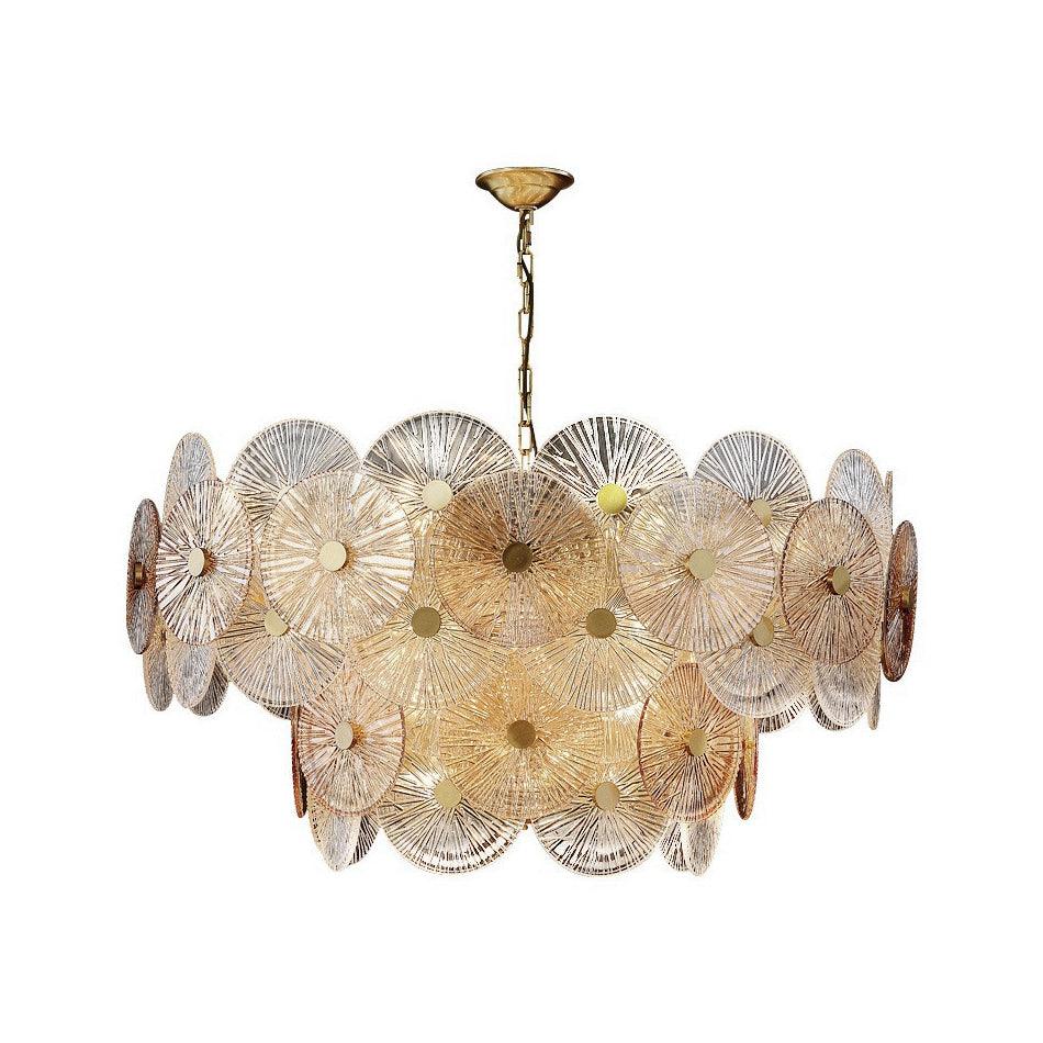 Liororiel Glass Chandelier Light