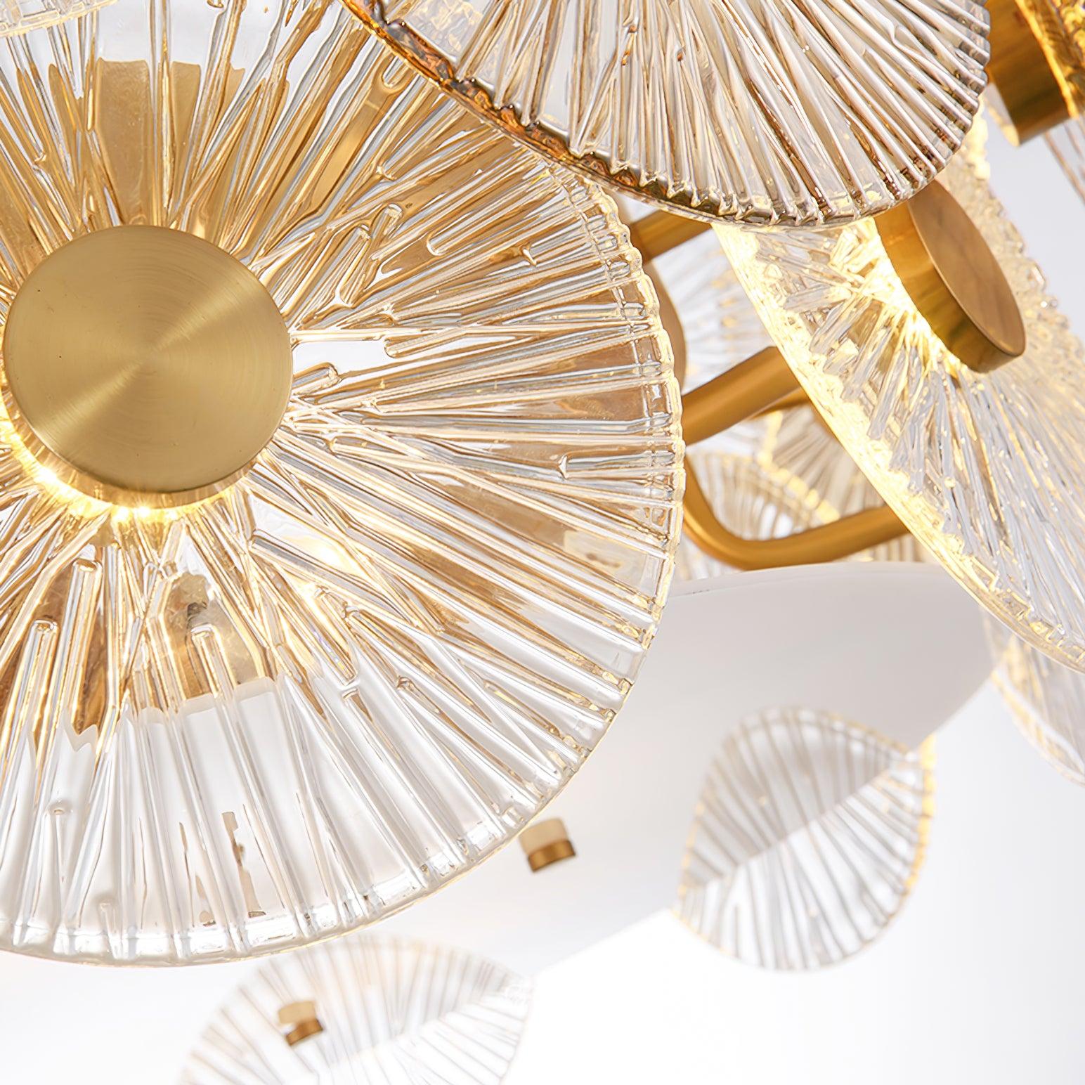 Liororiel Glass Chandelier Light