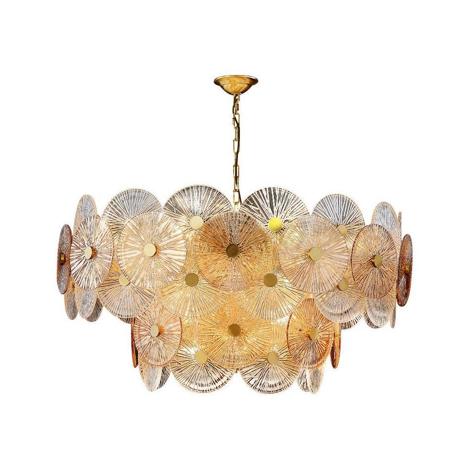 Liororiel Glass Chandelier Light