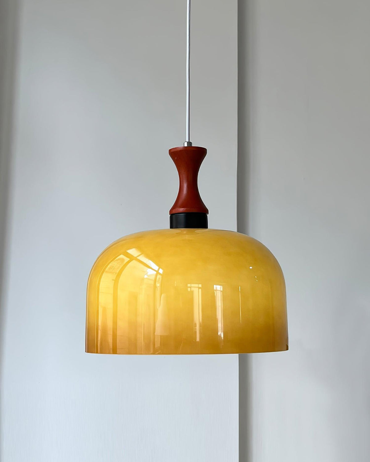 Lioraer Glass Retro Pendant Light