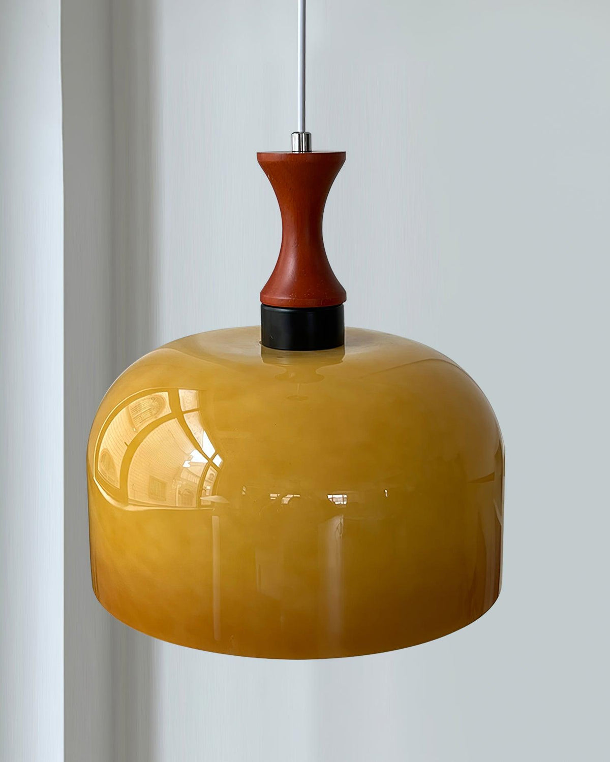 Lioraer Glass Retro Pendant Light