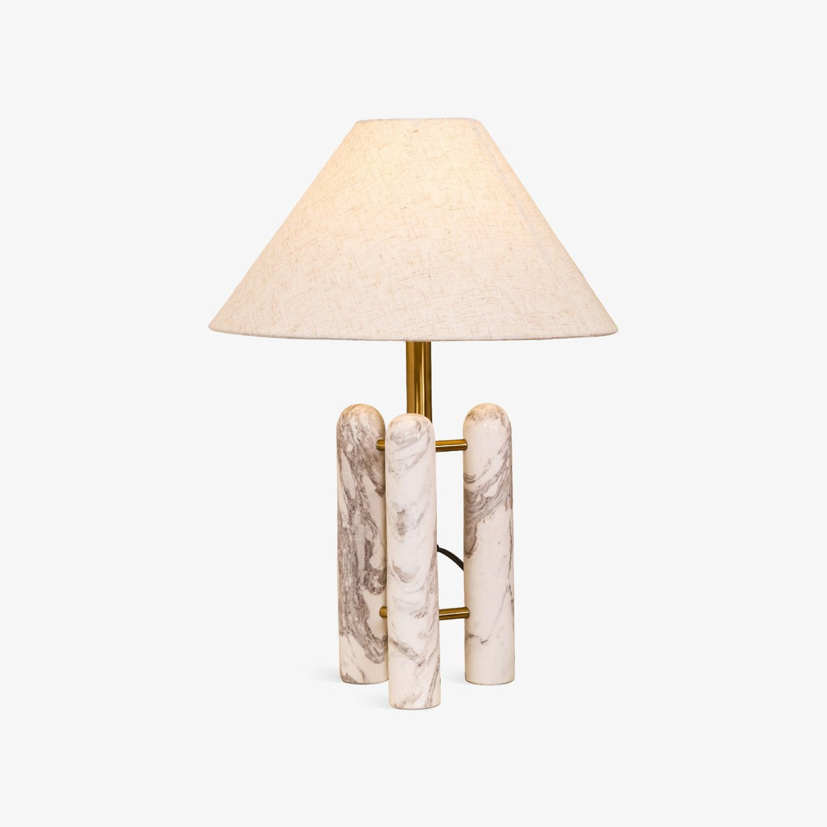 Trio Marble Modern Table Lamp