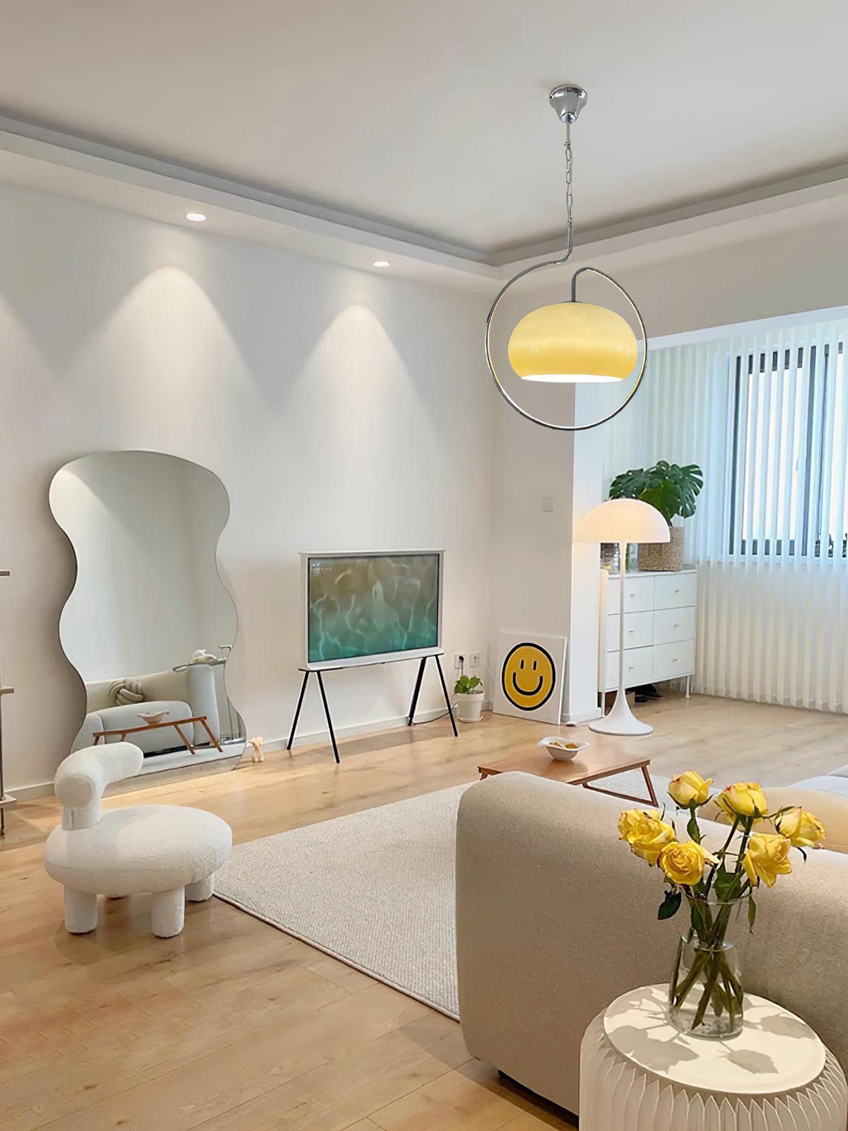 Xune Glass Retro Pendant Light