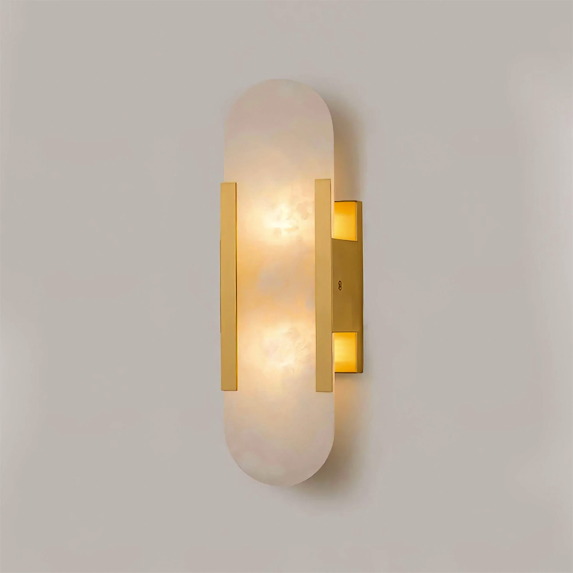 Veo Luxury Alabaster Wall Lamp - Neutral Decor