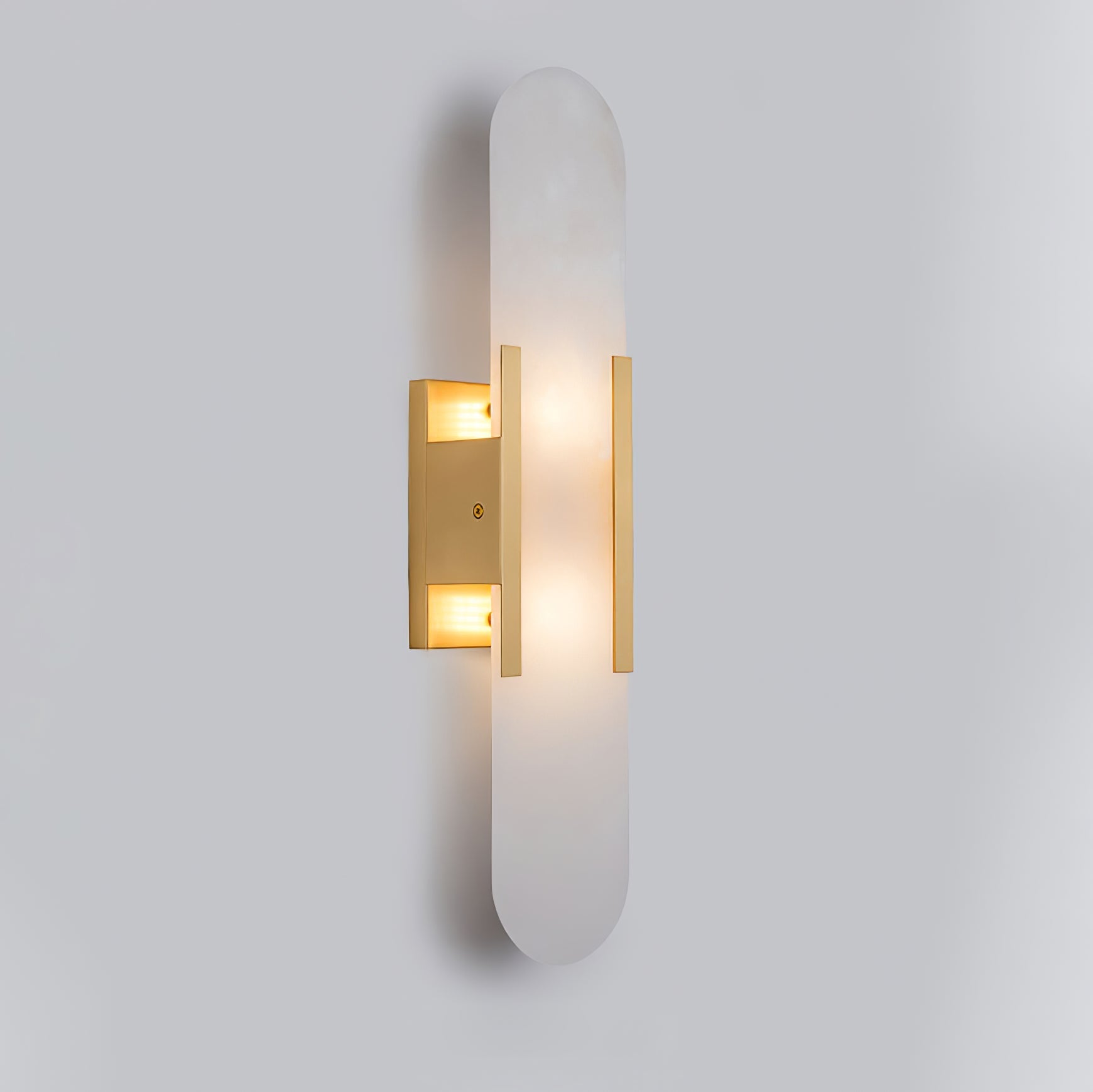 Veo Luxury Alabaster Wall Lamp - Neutral Decor