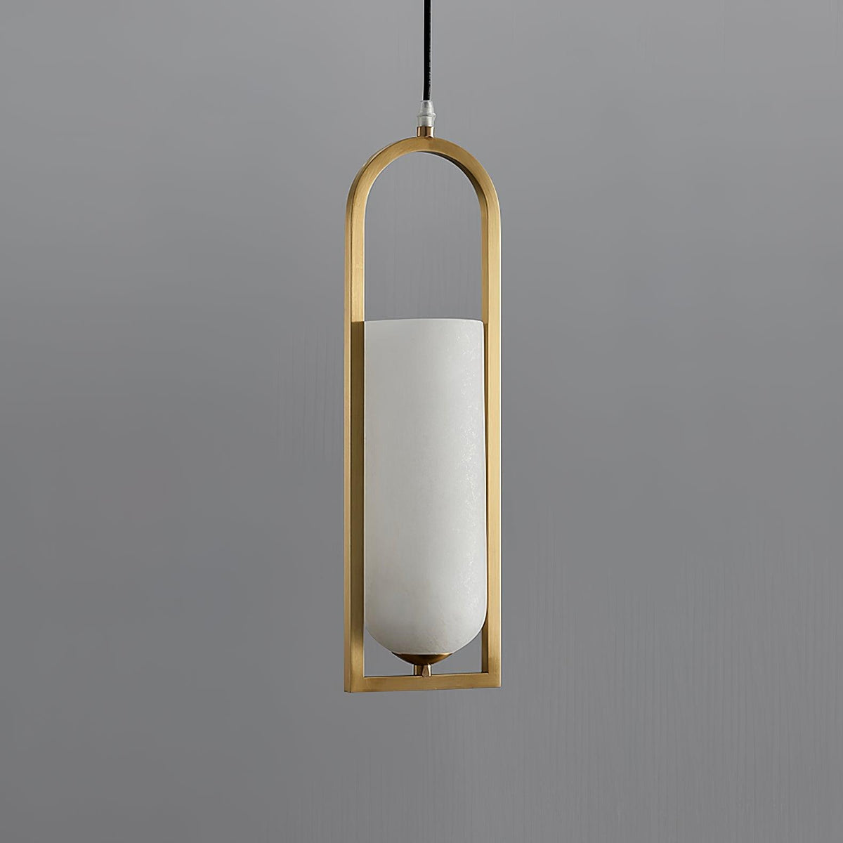 Svala Arch Alabaster Pendant Light