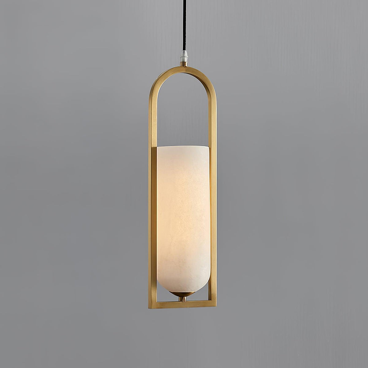 Svala Arch Alabaster Pendant Light