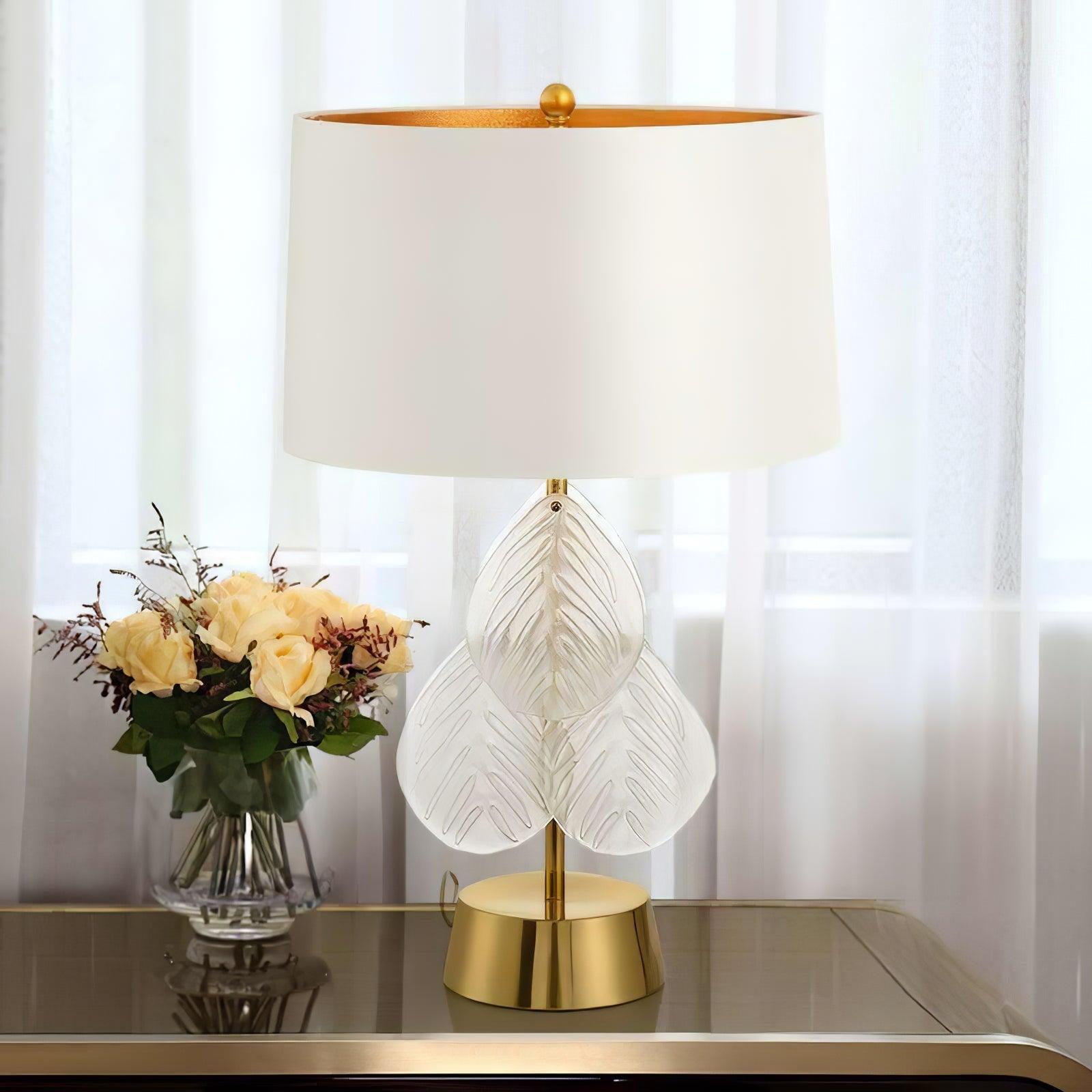 Velivaine Elegant Glass Table Lamp