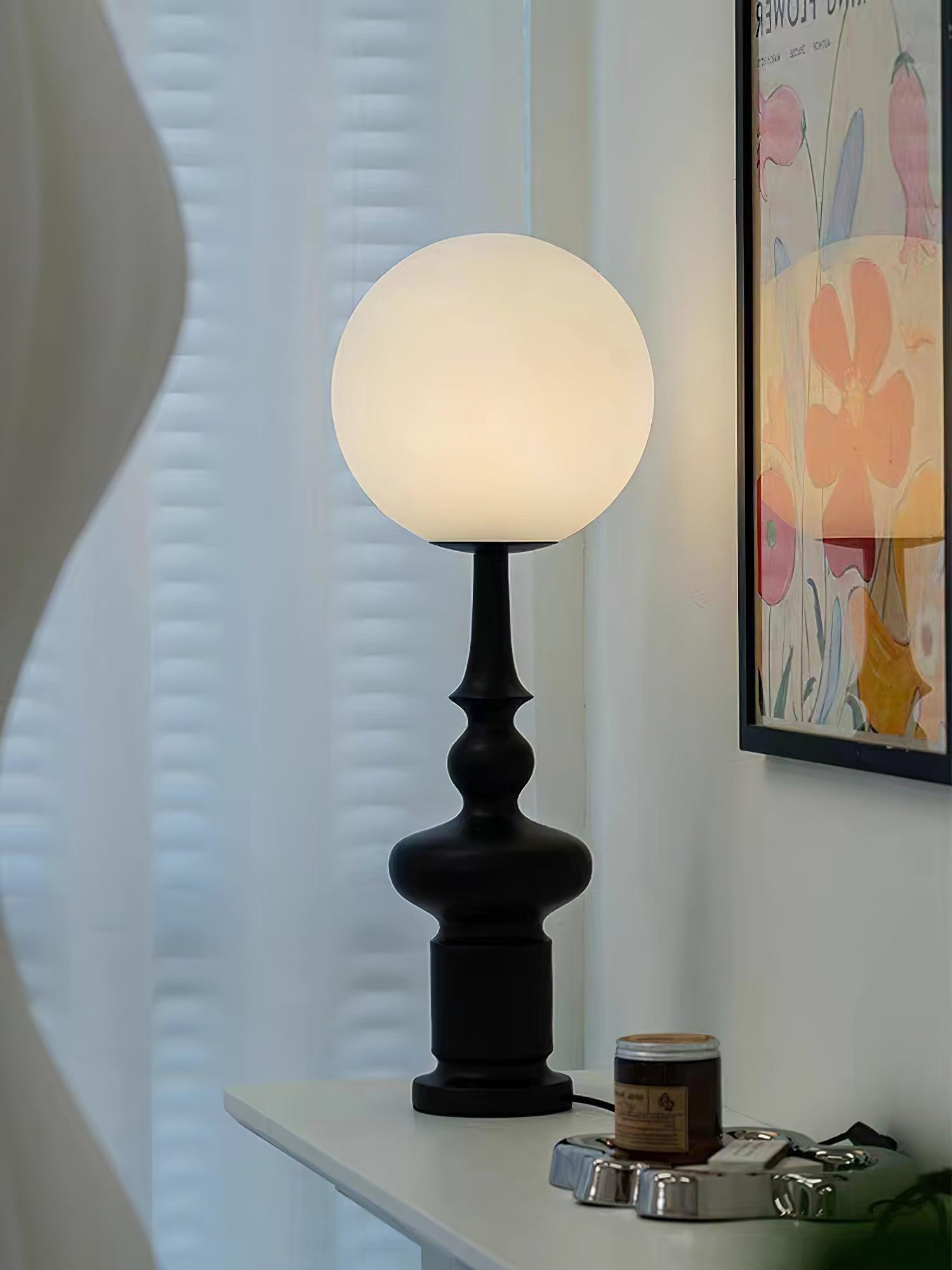 Soralise Roman Column Table Lamp