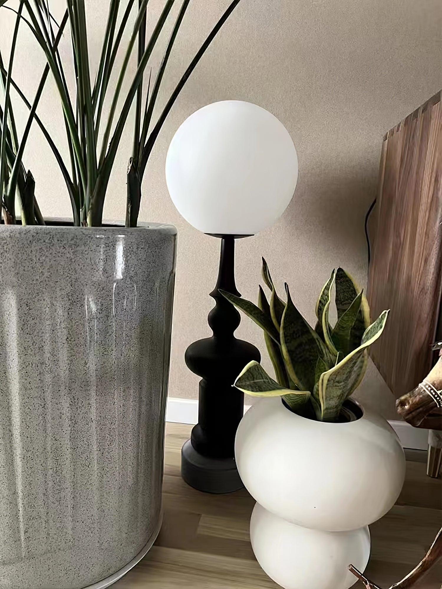 Soralise Roman Column Table Lamp