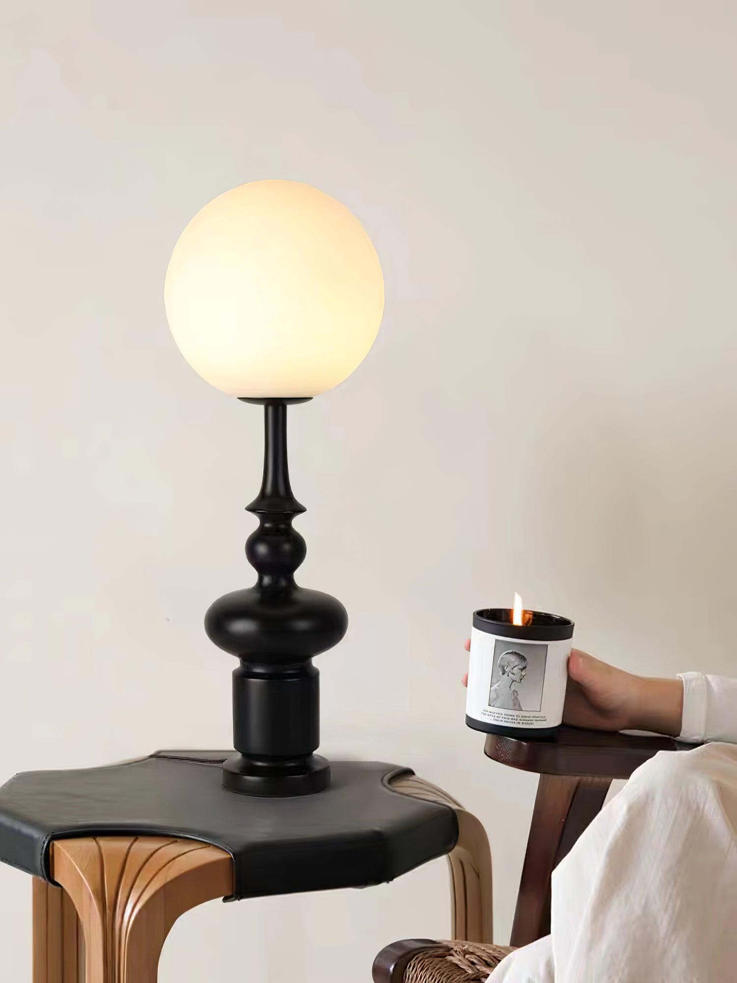 Soralise Roman Column Table Lamp