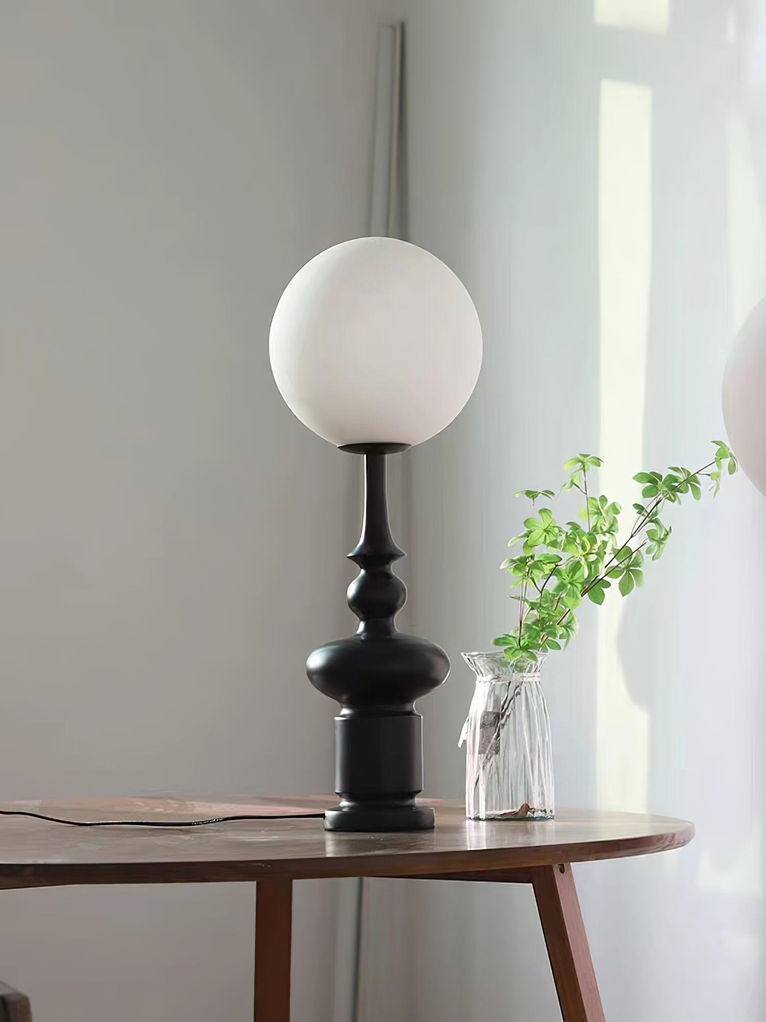 Soralise Roman Column Table Lamp