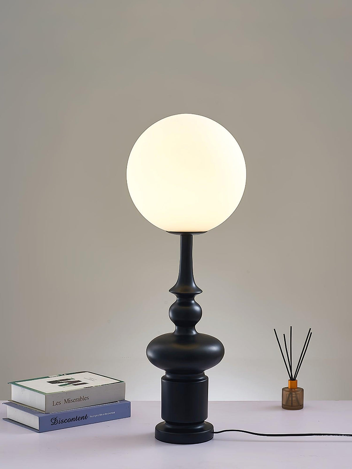 Soralise Roman Column Table Lamp