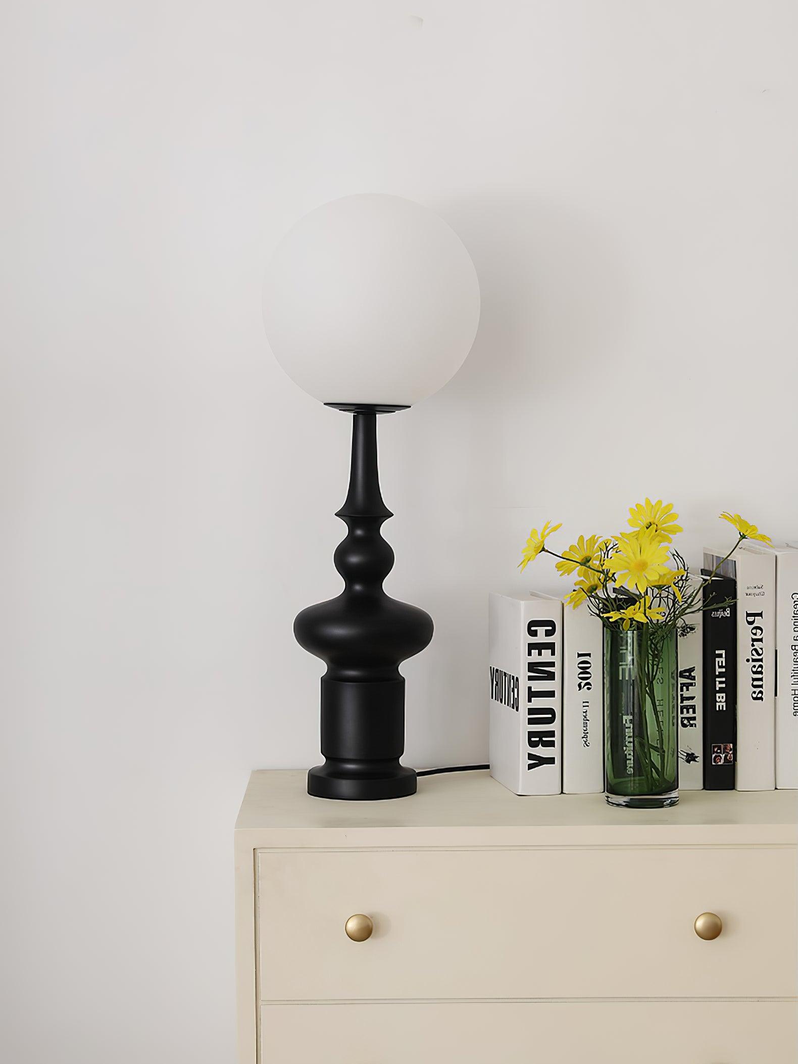 Soralise Roman Column Table Lamp