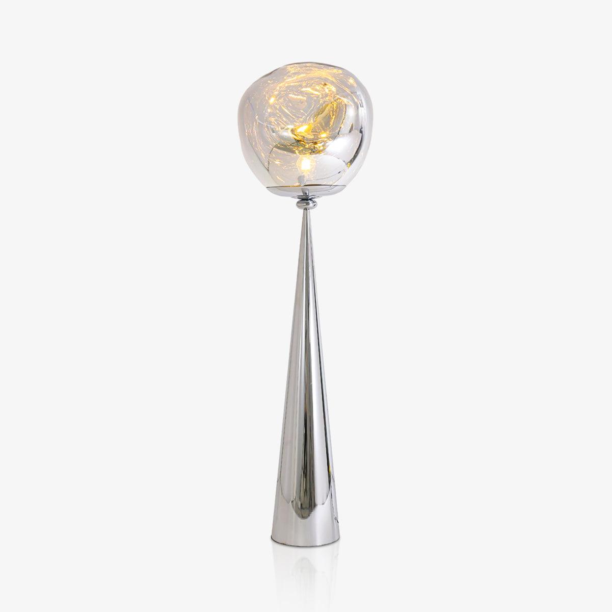 Ovexin Gray Contemporary Floor Lamp