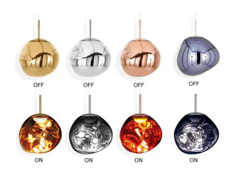 Milo Pendant Lights 4 Colour - Neutral Decor