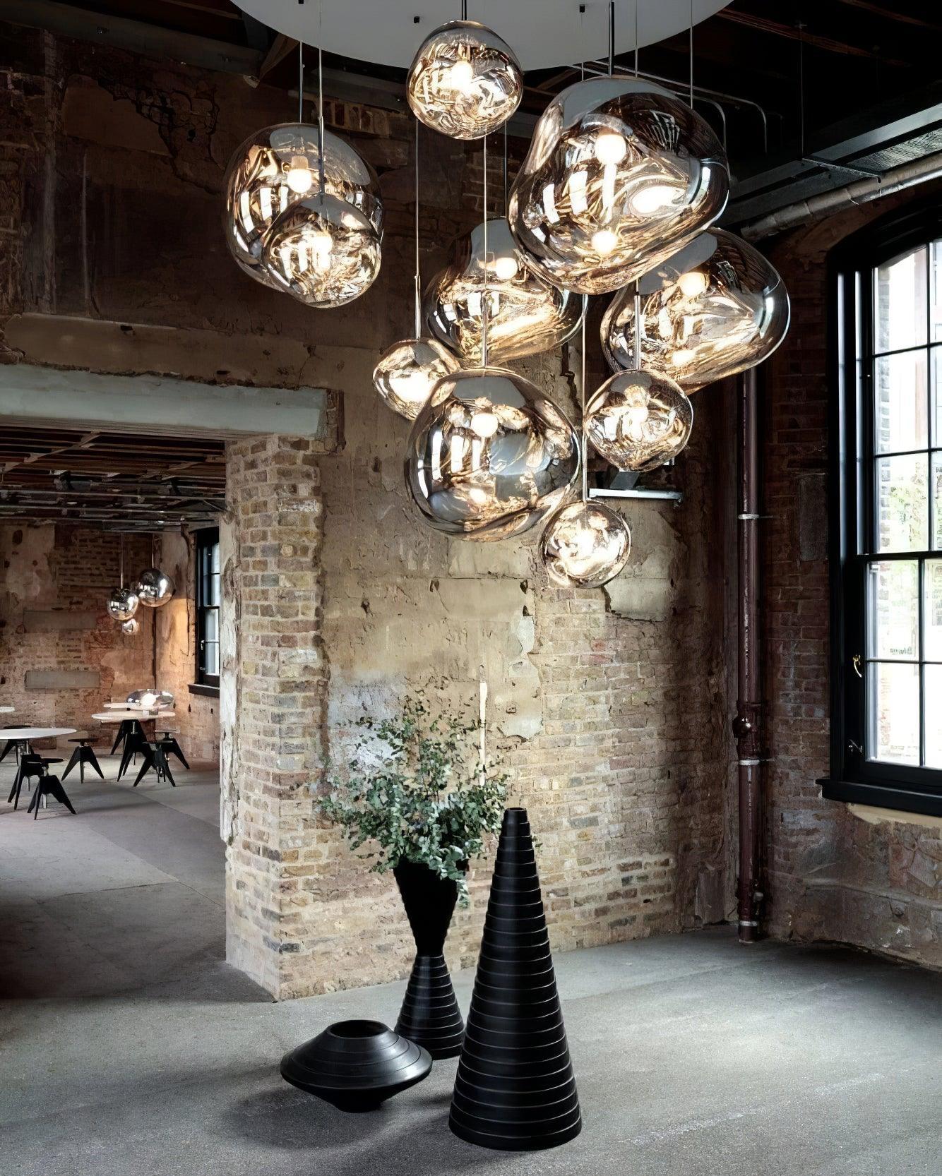 Daria Pendant Lamp Irregular Cluster Sculptural