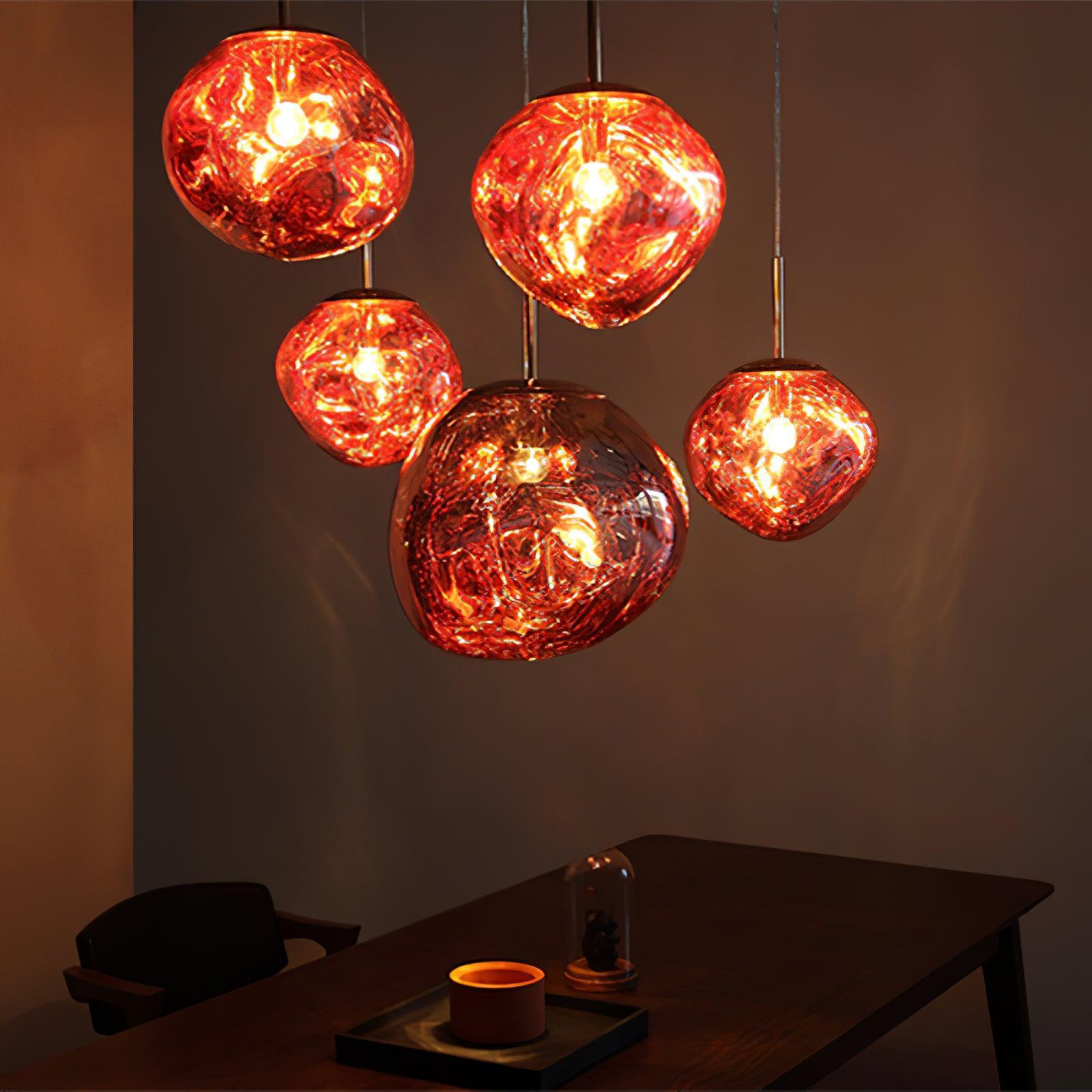 Daria Pendant Lamp Irregular Cluster Sculptural