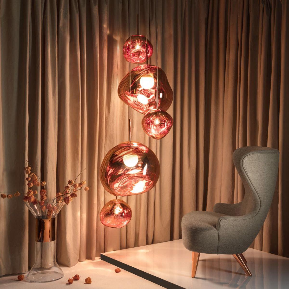 Daria Pendant Lamp Irregular Cluster Sculptural