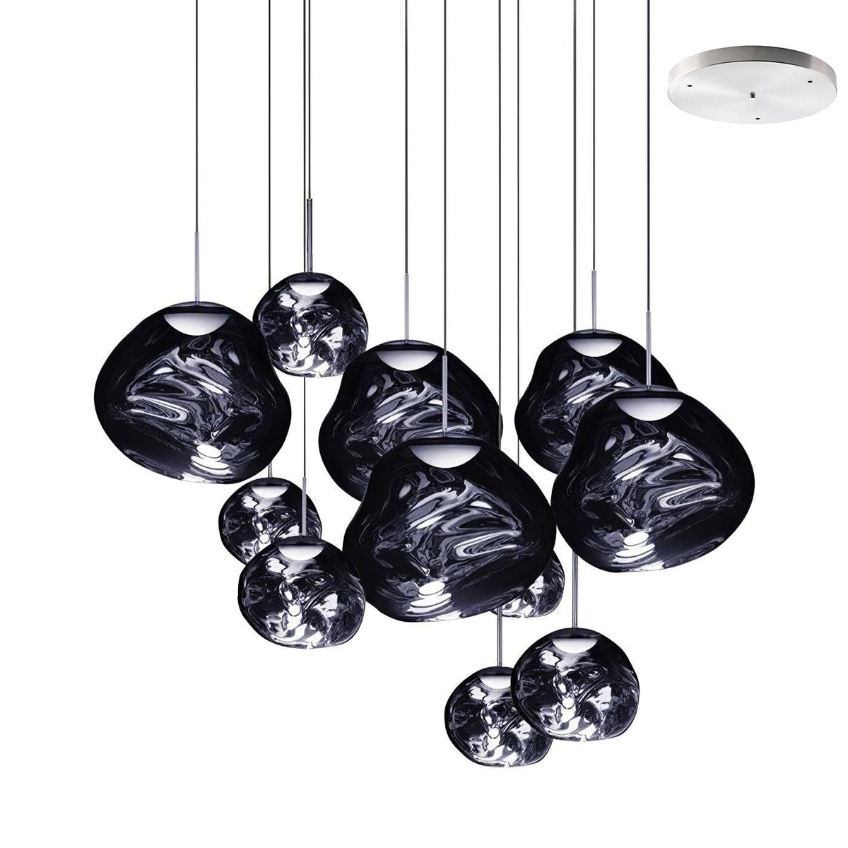 Daria Pendant Lamp Irregular Cluster Sculptural