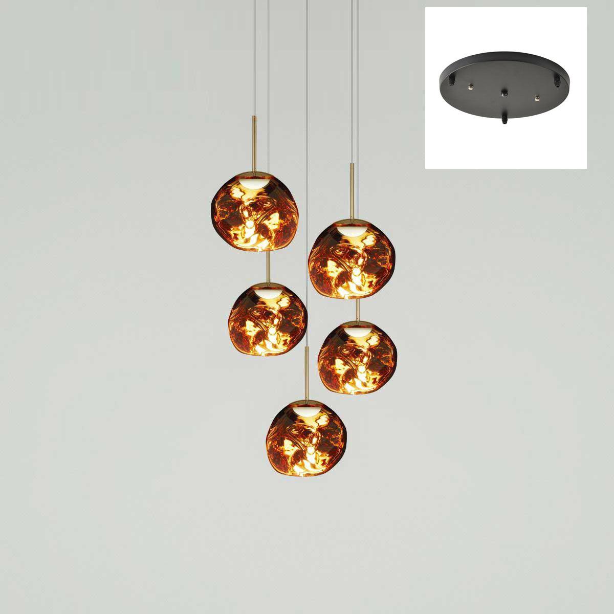 Daria Pendant Lamp Irregular Cluster Sculptural