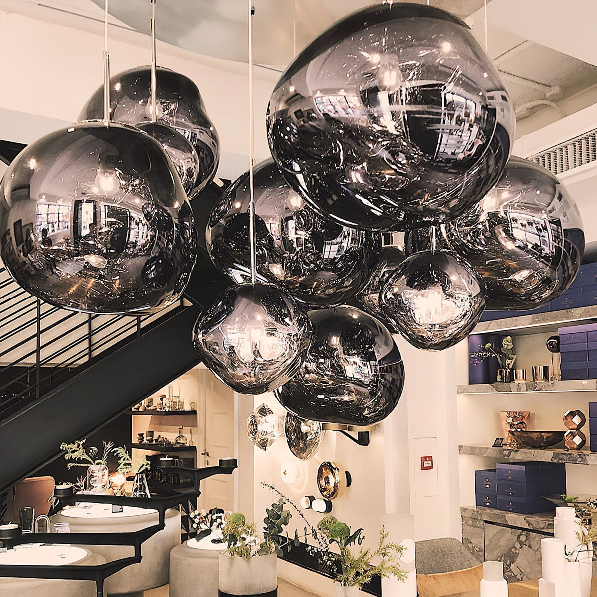 Daria Pendant Lamp Irregular Cluster Sculptural