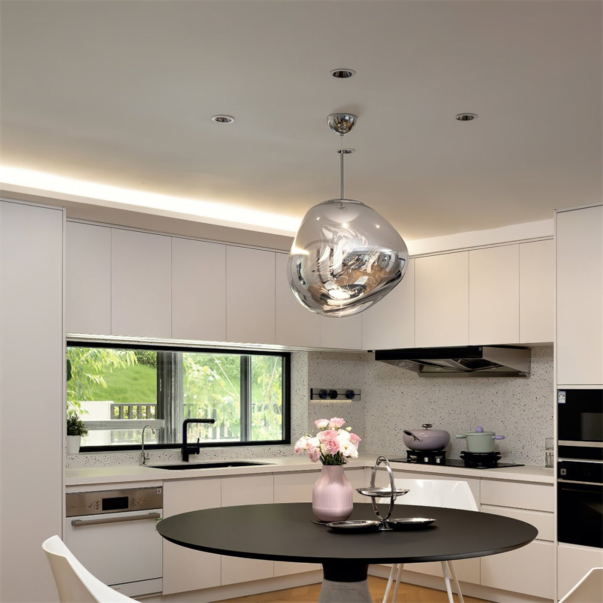 Daria Pendant Lamp Irregular Cluster Sculptural