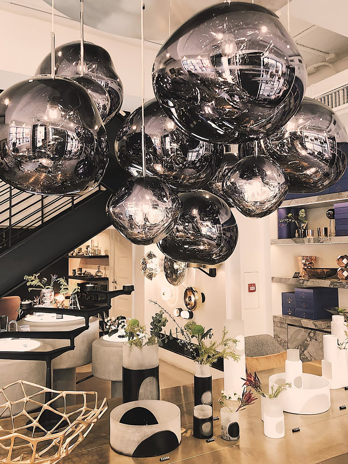 Daria Pendant Lamp Irregular Cluster Sculptural