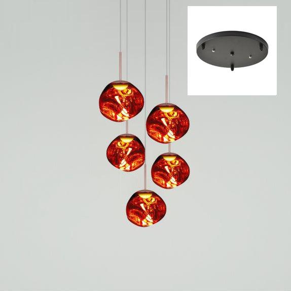 Daria Pendant Lamp Irregular Cluster Sculptural