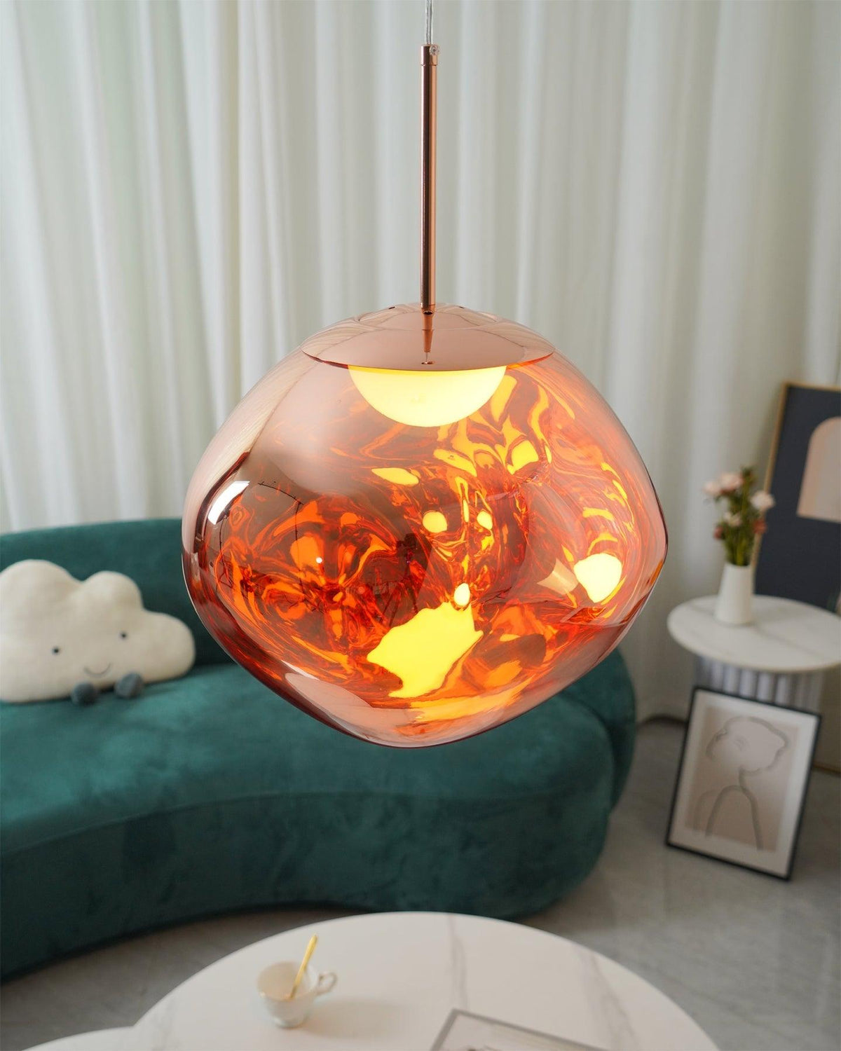Daria Pendant Lamp Irregular Cluster Sculptural